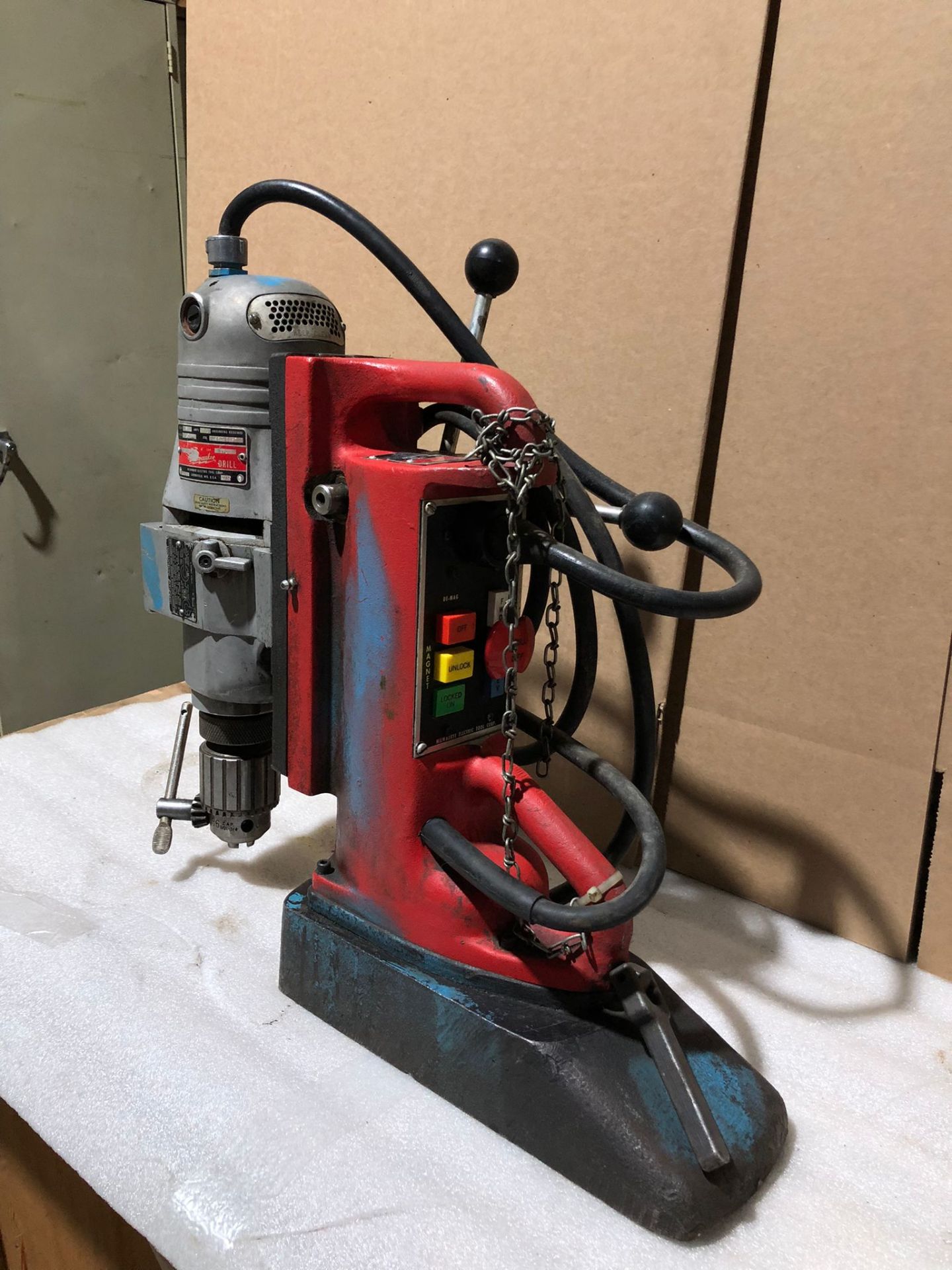 Milwaukee Electro Magnetic Mag Drill Press Unit *** FROM 5-STAR RIGGING - Image 3 of 3