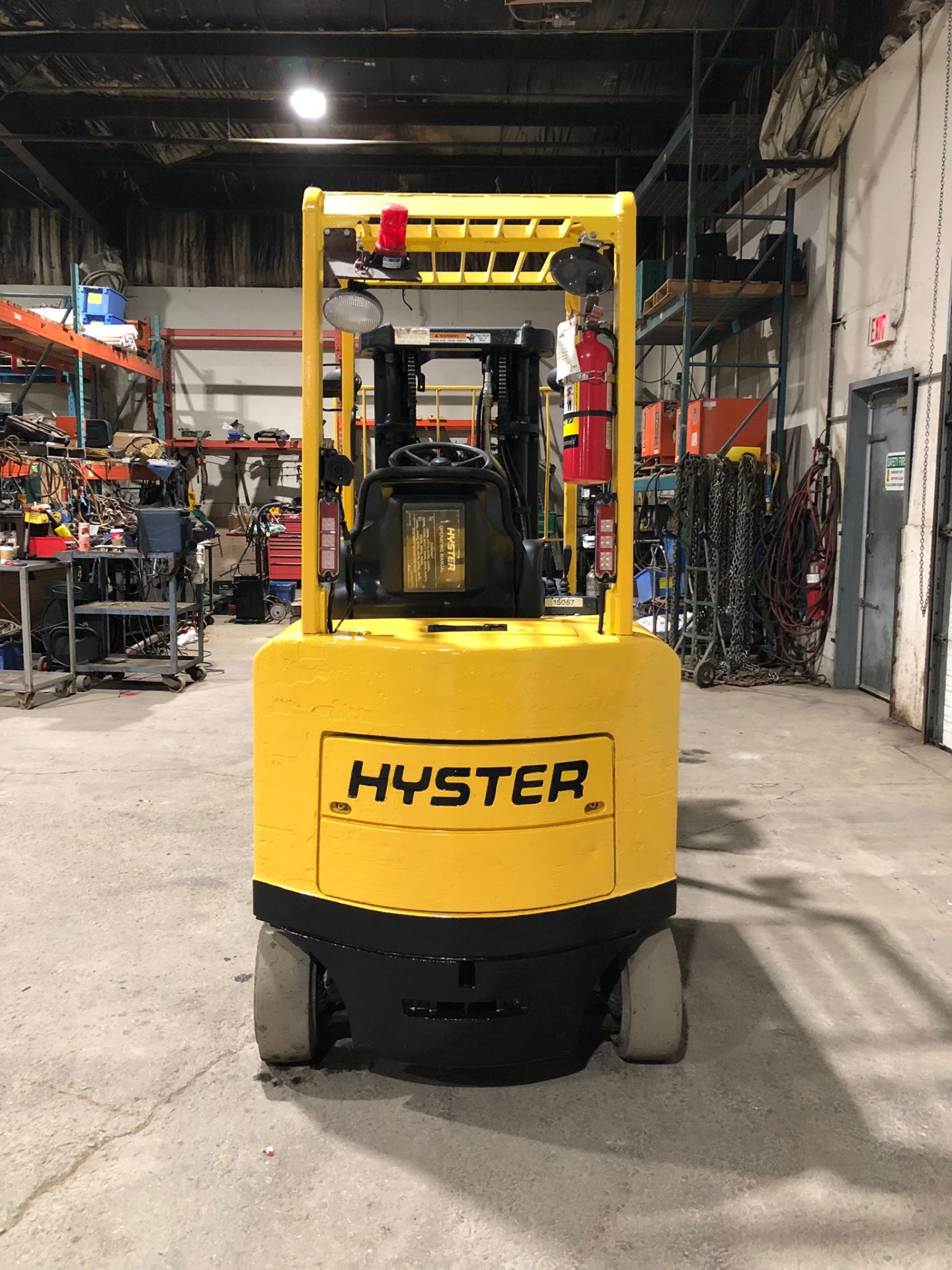 NICE Hyster 50 - 5,000lbs Capacity Forklift Electric with Sideshift 3-stage mast 48V - FREE CUSTOMS - Image 4 of 5