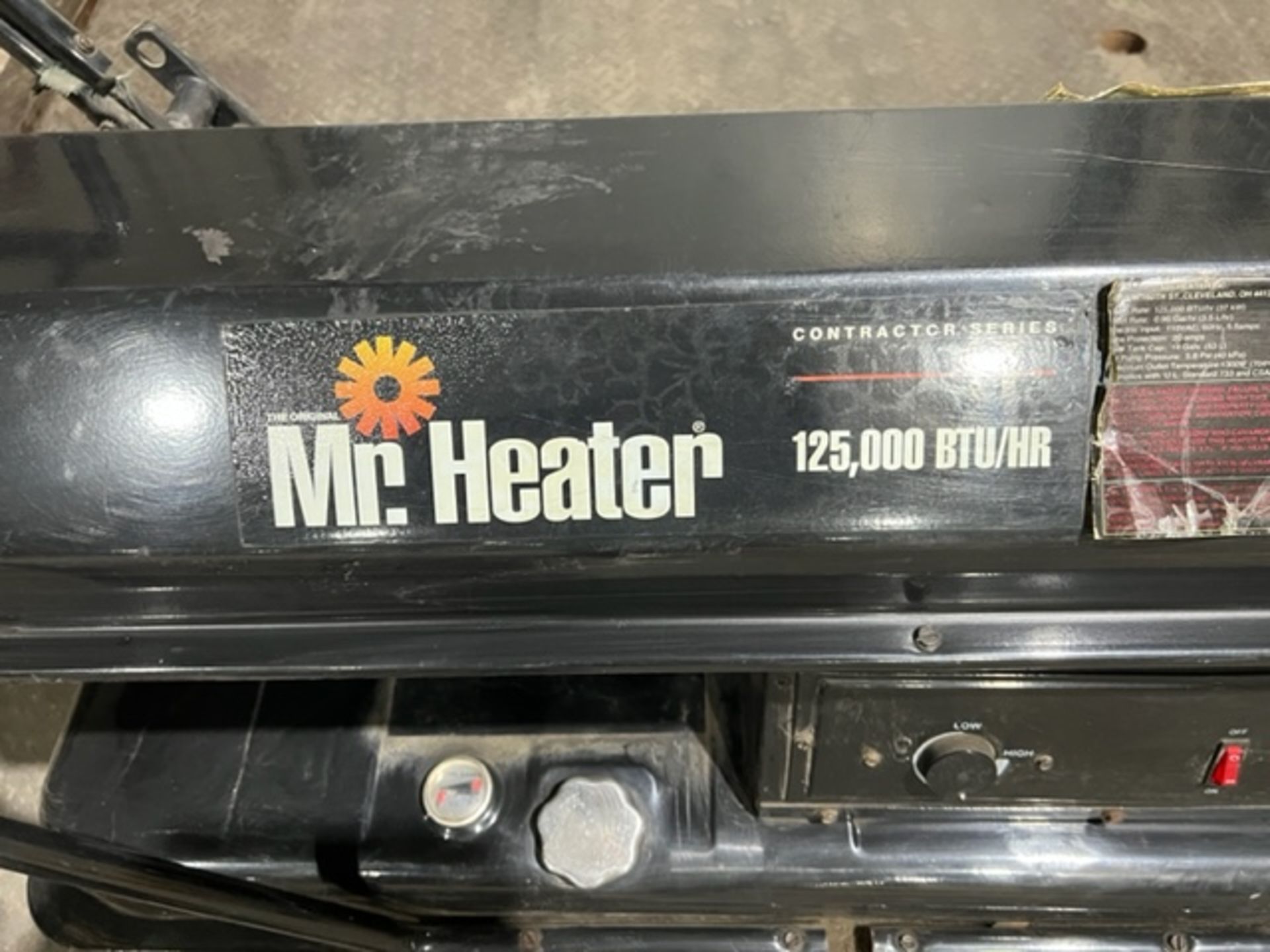 Mr. Heater 125,000 BTU/HR Portable Heater Blower Unit - Image 2 of 3