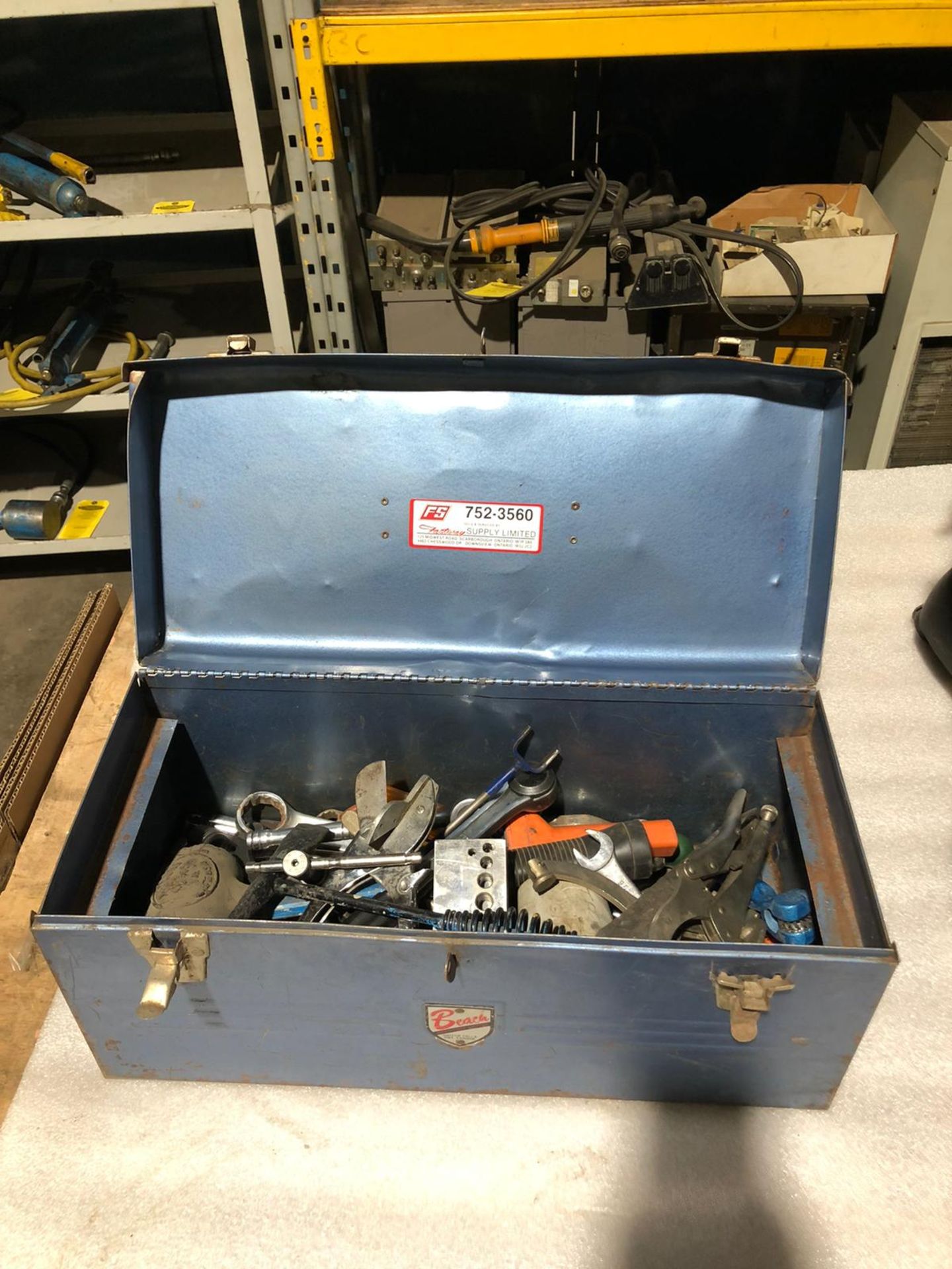 Toolbox with Misc Tools - contents included - Image 4 of 5