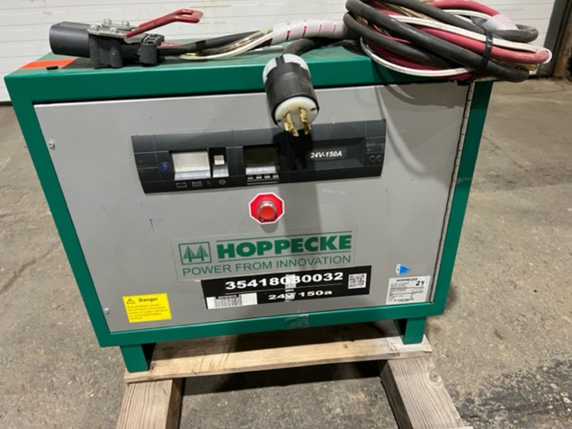 2018 Hoppecke Forklift Battery Charger 24V Unit - 150 amp