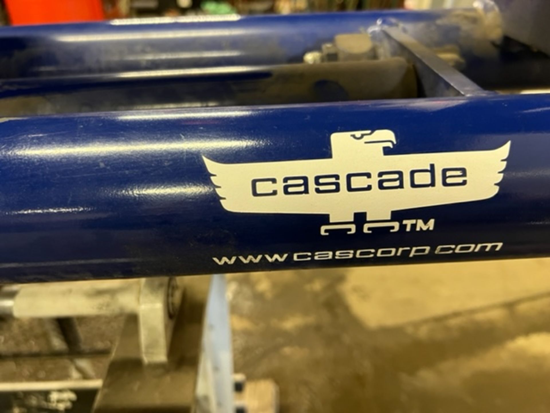 Cascade Forklift Attachment - Forklift Box Skid Grapple Clamp Unit MINT - Image 4 of 5