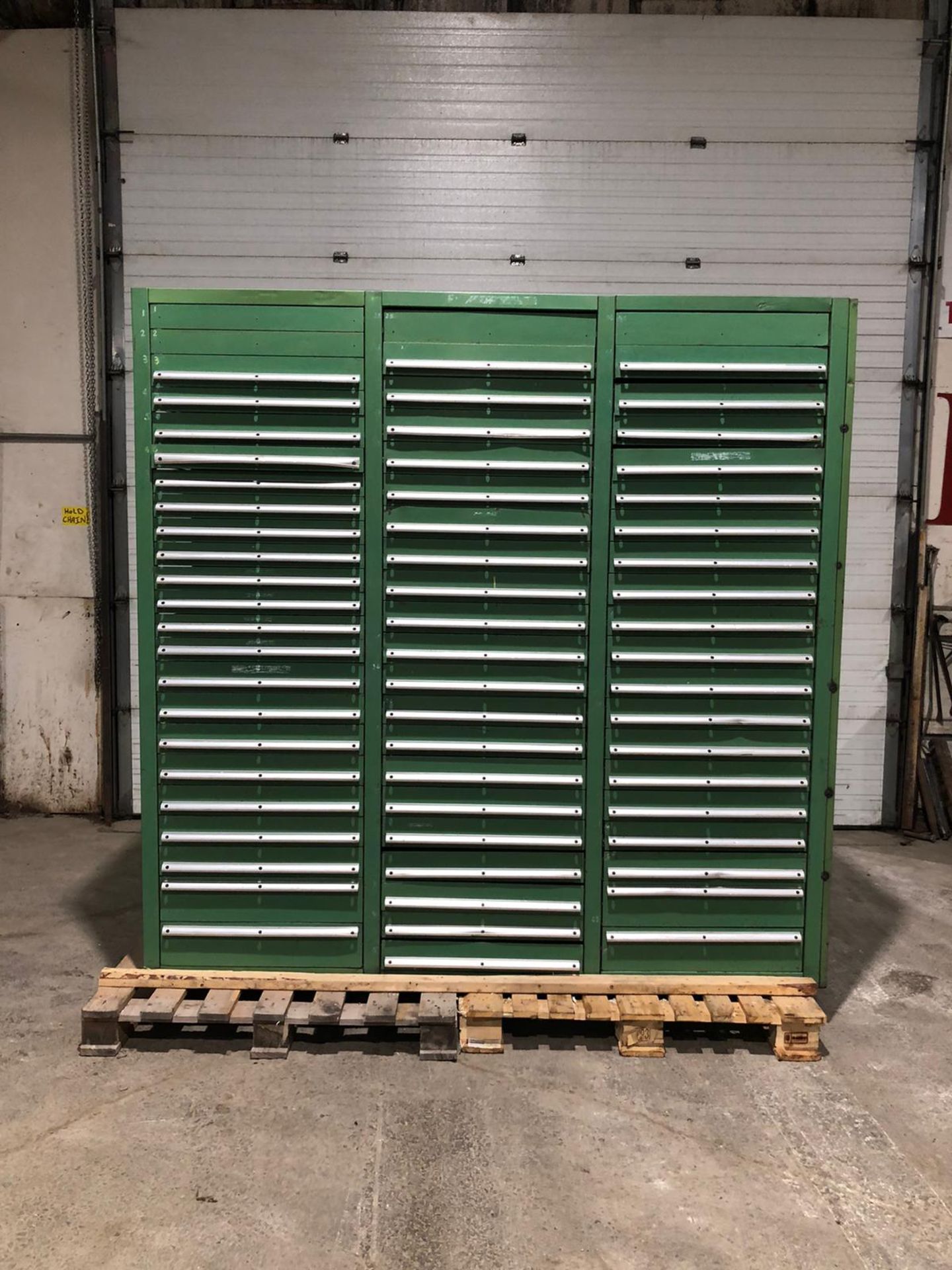 Heavy Duty Tool Cabinet Setup with 60 Drawers with Drawer Dividers