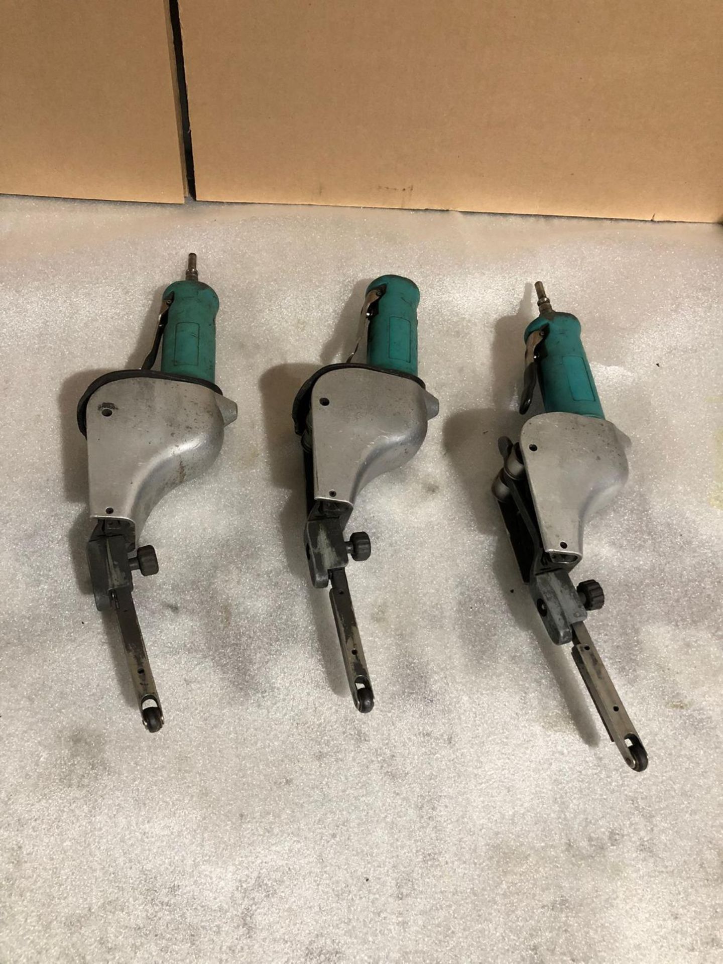 Lot of 3 (3 units) Pneumatic Handheld Sander Units - Image 3 of 4