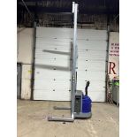 Blue Giant Pallet Stacker Walk Behind 2200lbs capacity BRAND NEW BATTERY 12V electric with 14'
