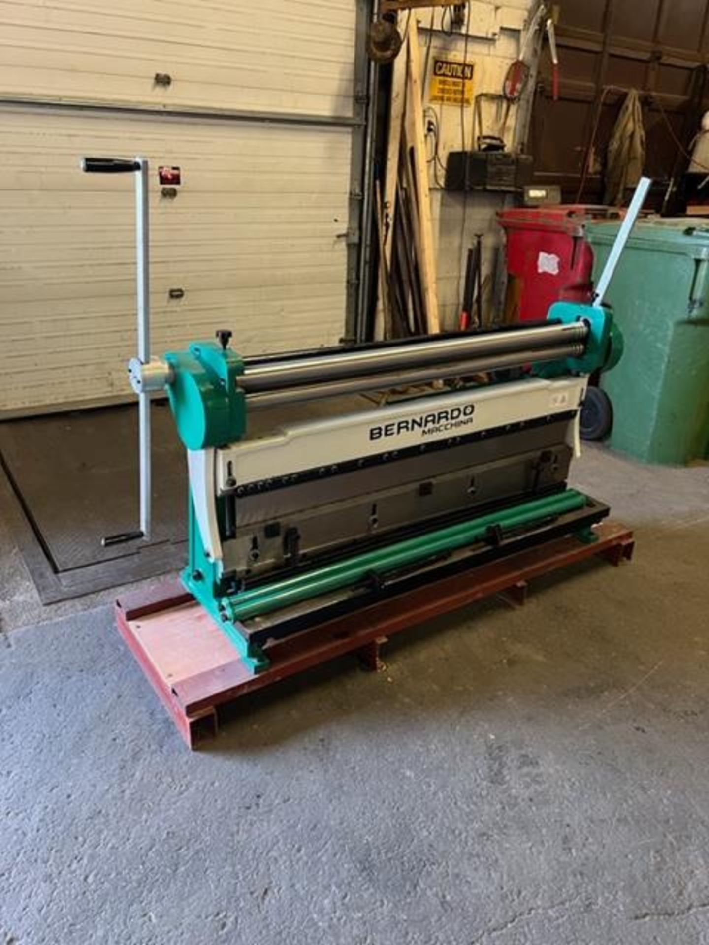 Bernardo Combination Shear, Brake & Slip Roll - 52" Working Length - 1.5mm thickness MINT NEW UNIT - Image 3 of 4