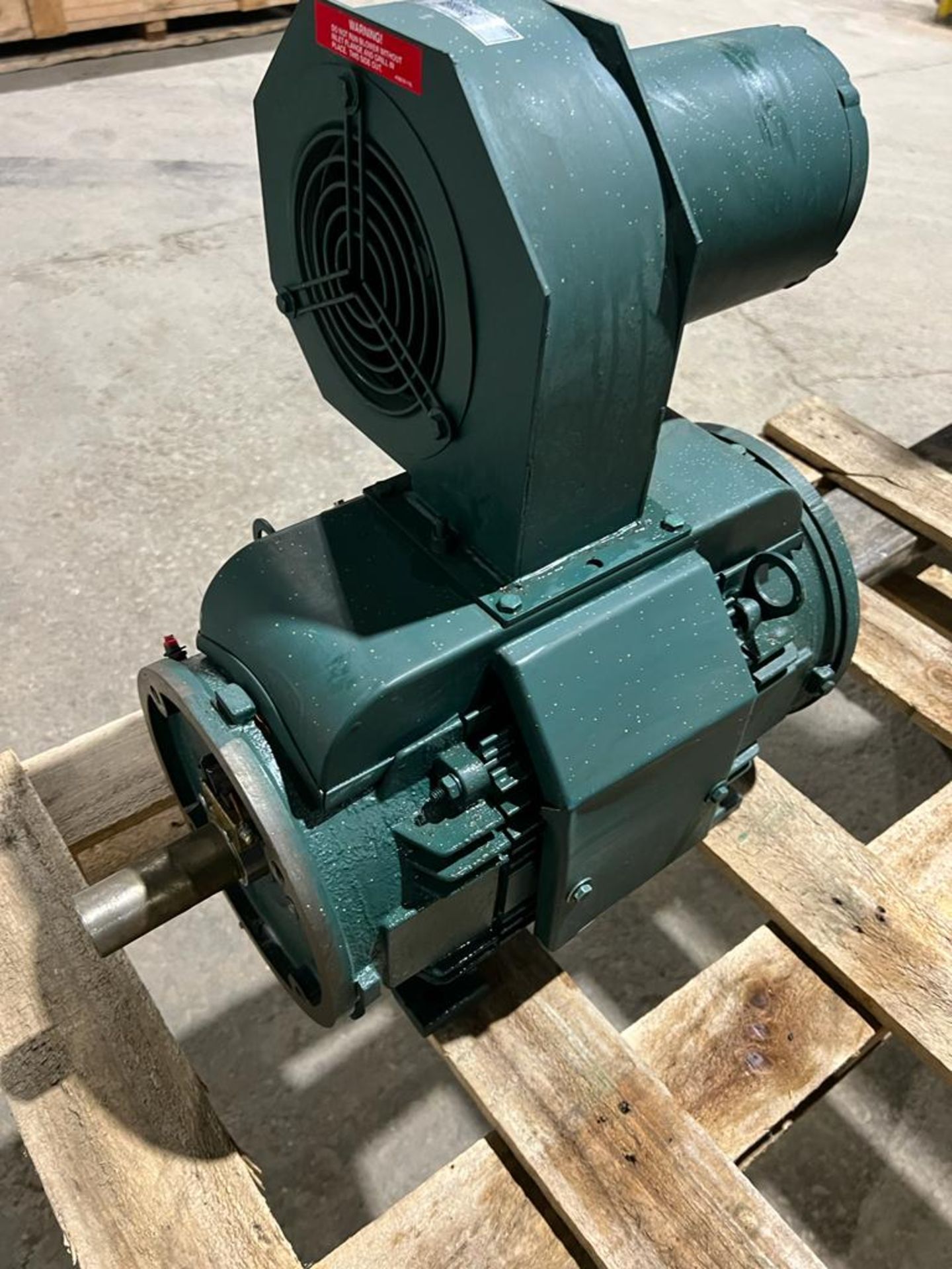 Force Vent 20HP Blower Baldor motor