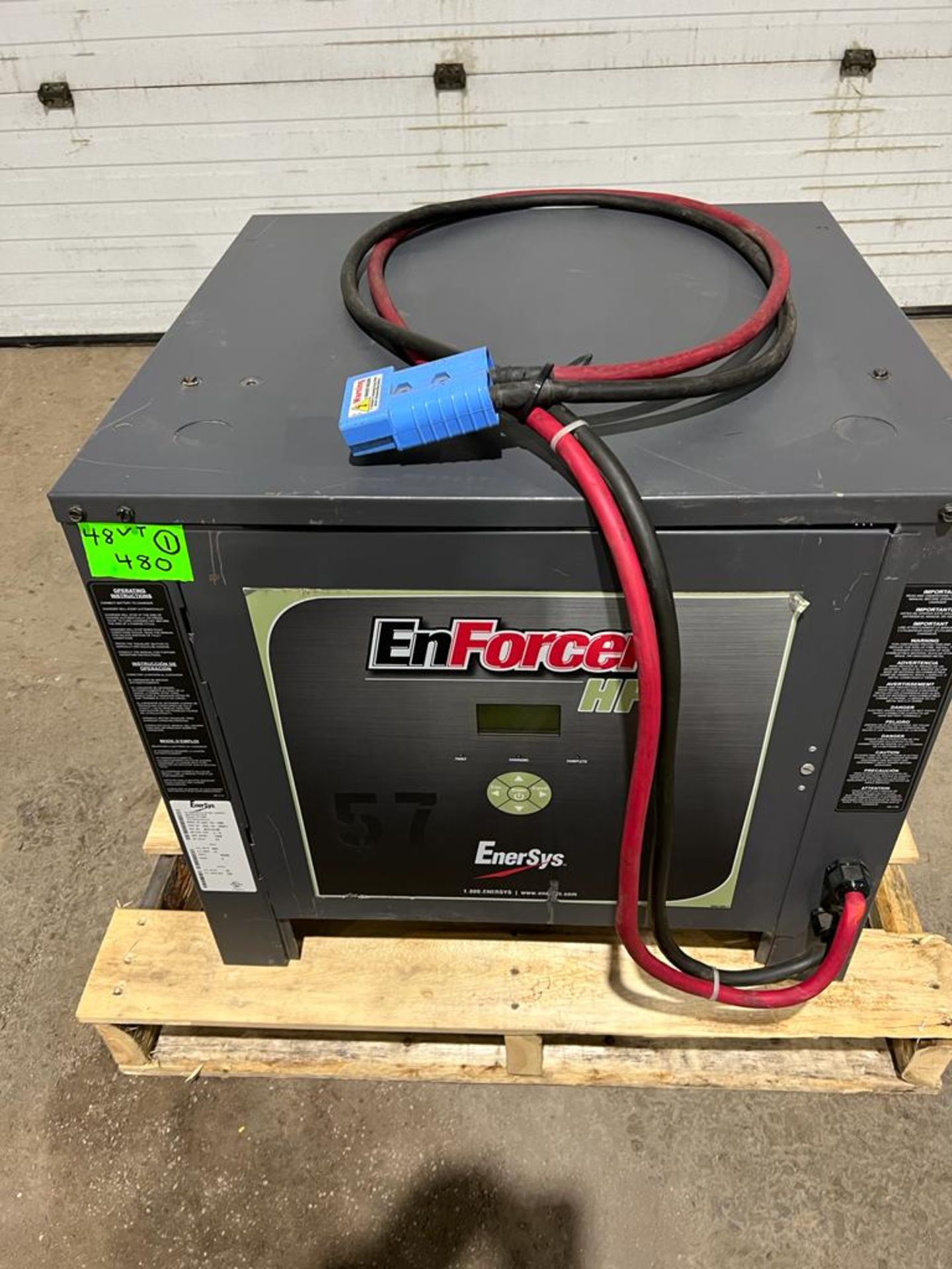 EnForcer Enersys Forklift Battery Charger 48V Unit - 480V 3 phase input