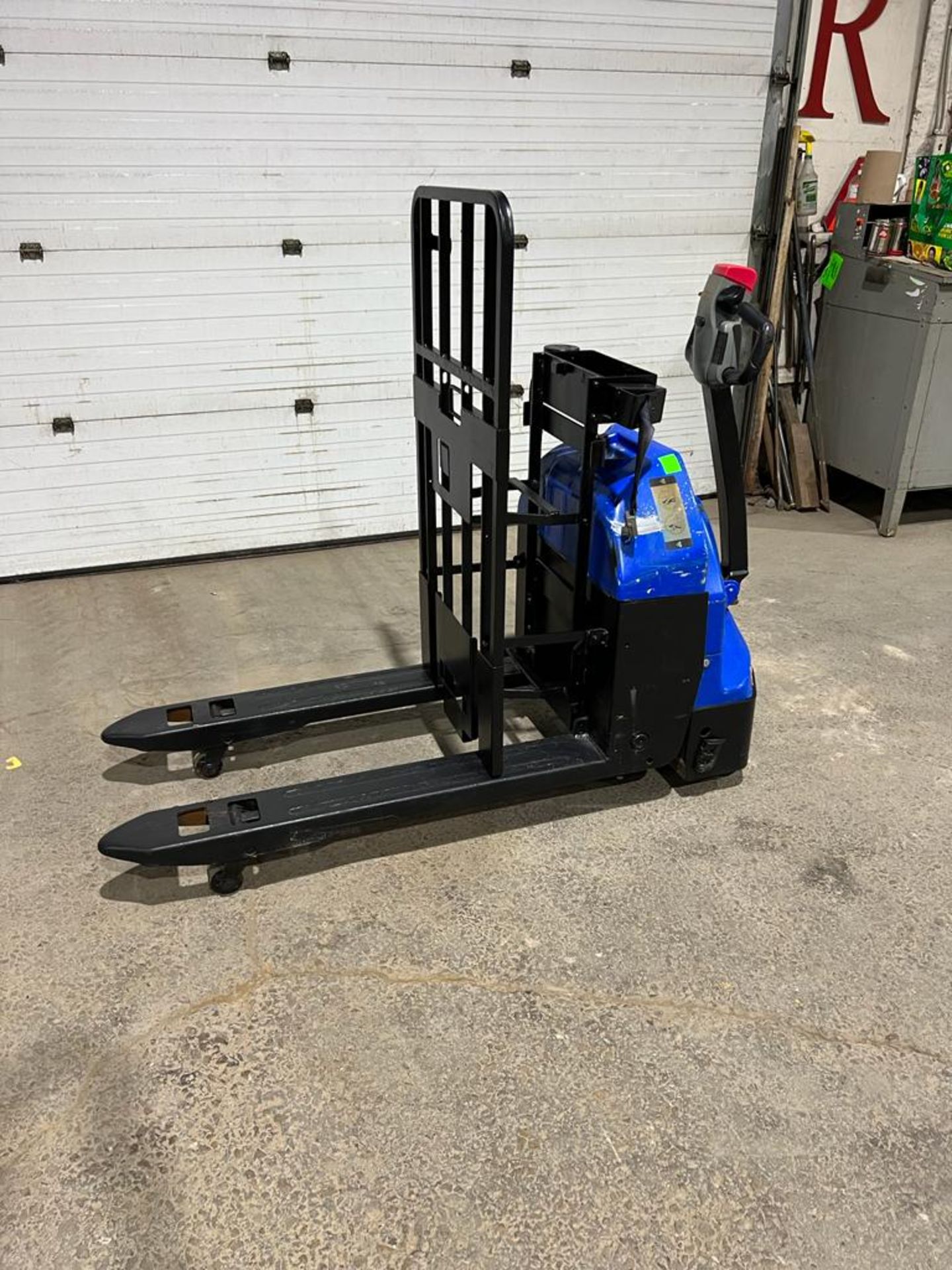 BIG JOE Walk Behind Powered Pallet Cart Walkie Lift unit 4,000lbs capacity - 24V