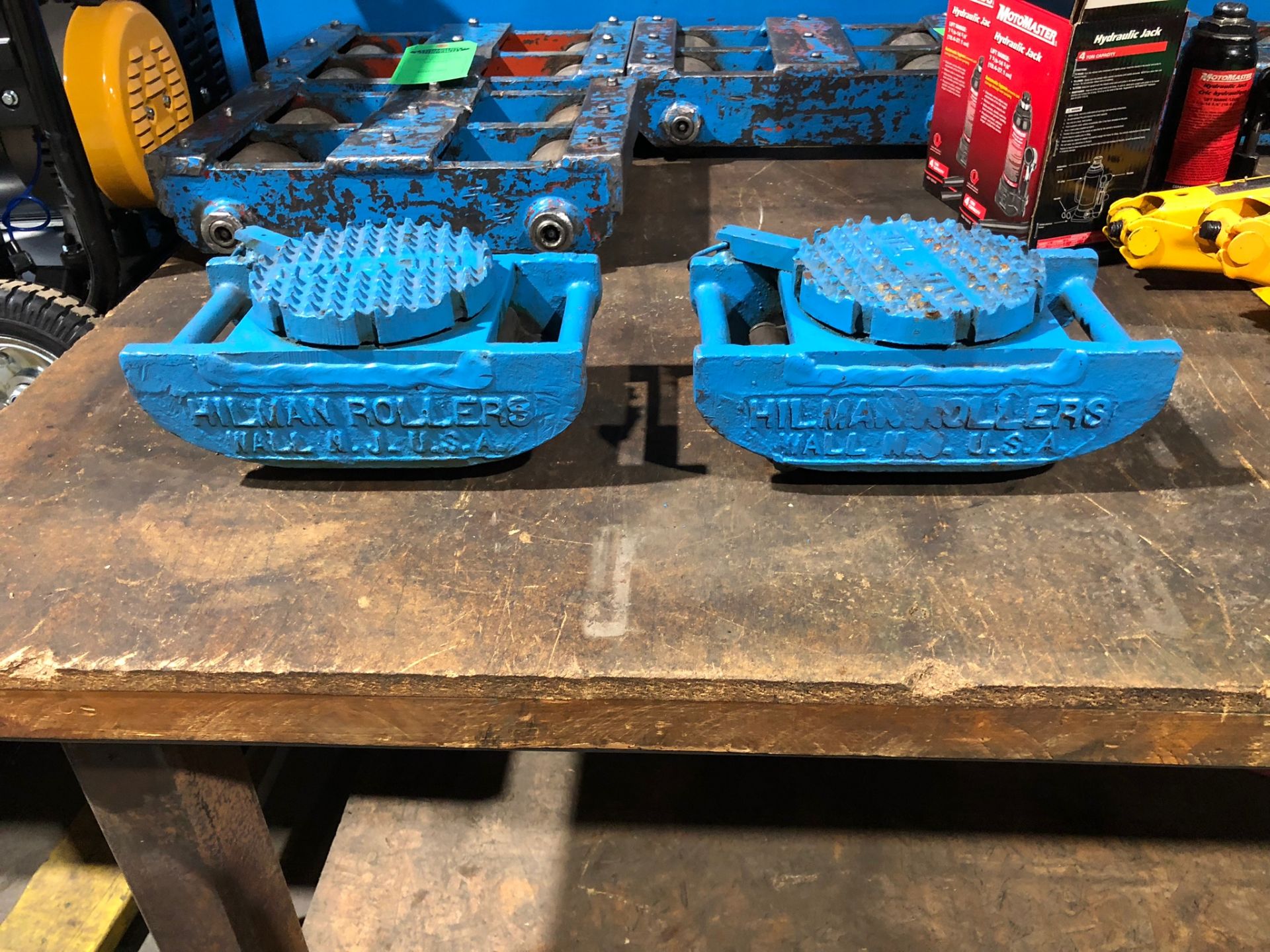 Lot of 2 (2 units) Hilman Rollers 15 Ton total (7.5T each)