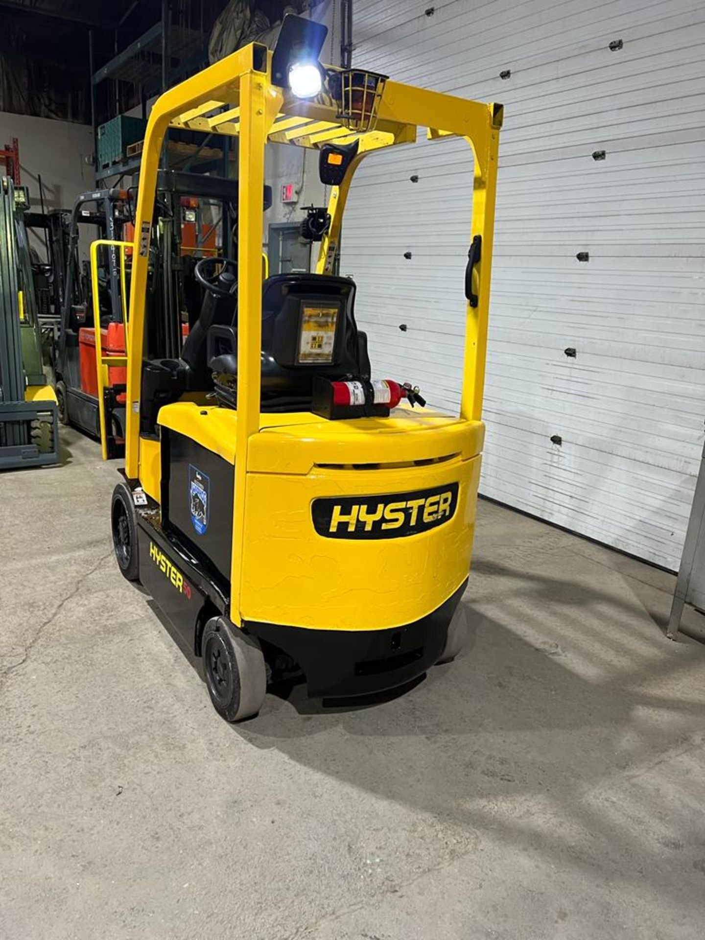 NICE 2016 Hyster 50 - 5,000lbs Capacity Forklift Electric - Safety to Nov 2023 - 48V with - Image 3 of 3