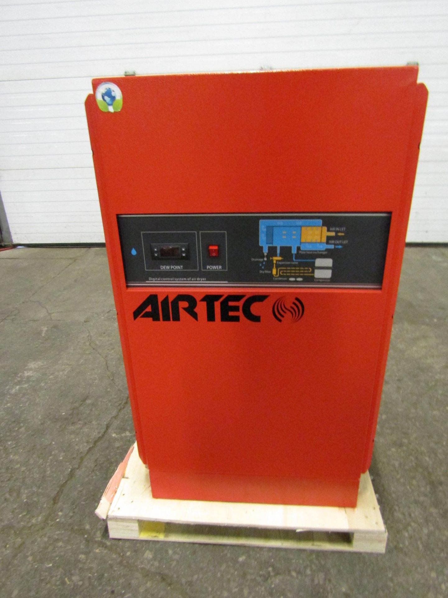 MINT Airtec Compressed Air Dryer 371 CFM - 75HP Unused new unit