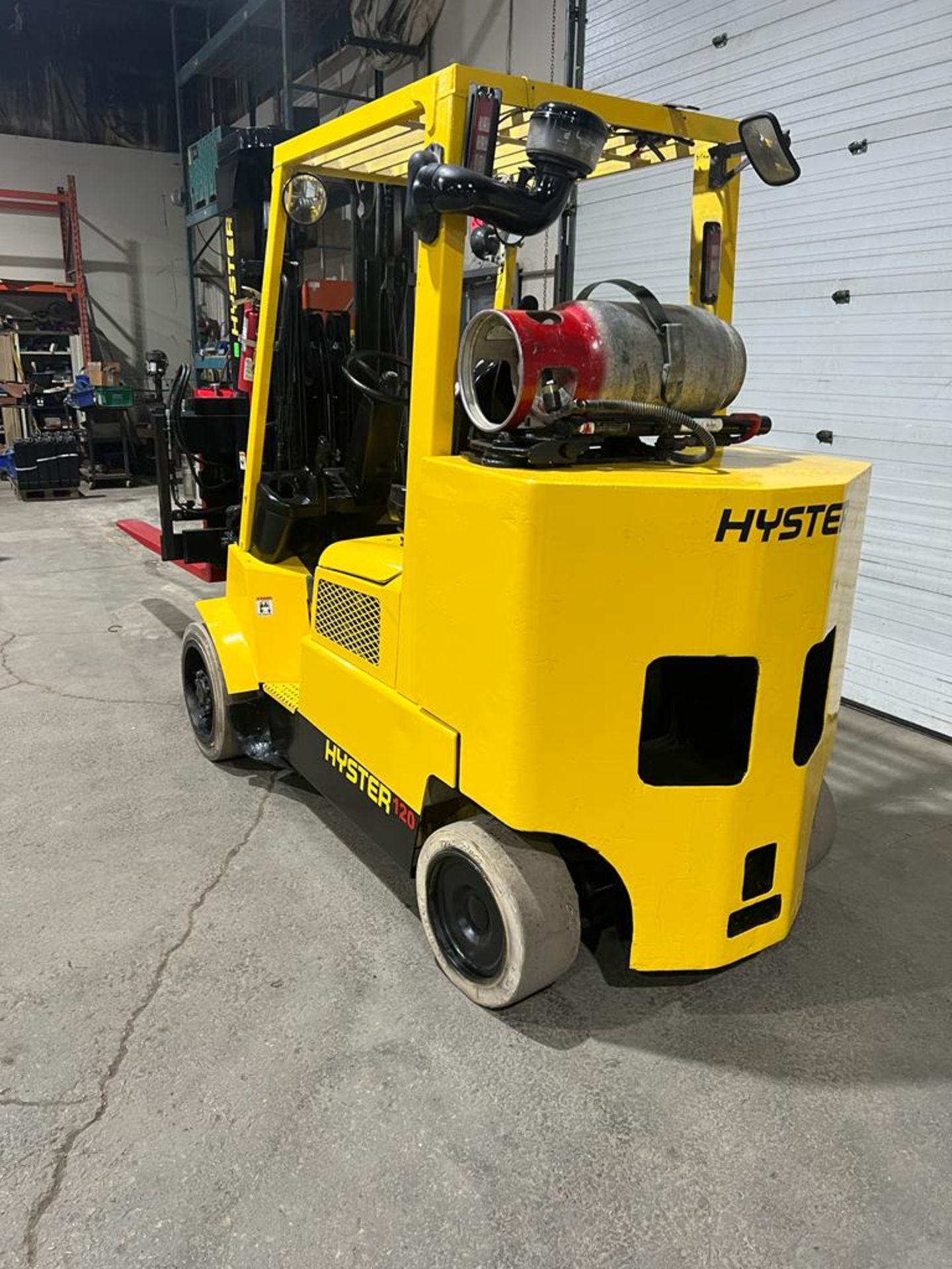 NICE Hyster 12,000lbs Capacity Forklift NEW 72" Forks Box Car Special LPG (Propane) - Image 3 of 3