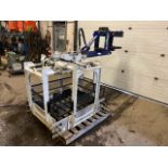 Cascade Forklift Attachment - Forklift Box Skid Grapple Clamp Unit MINT