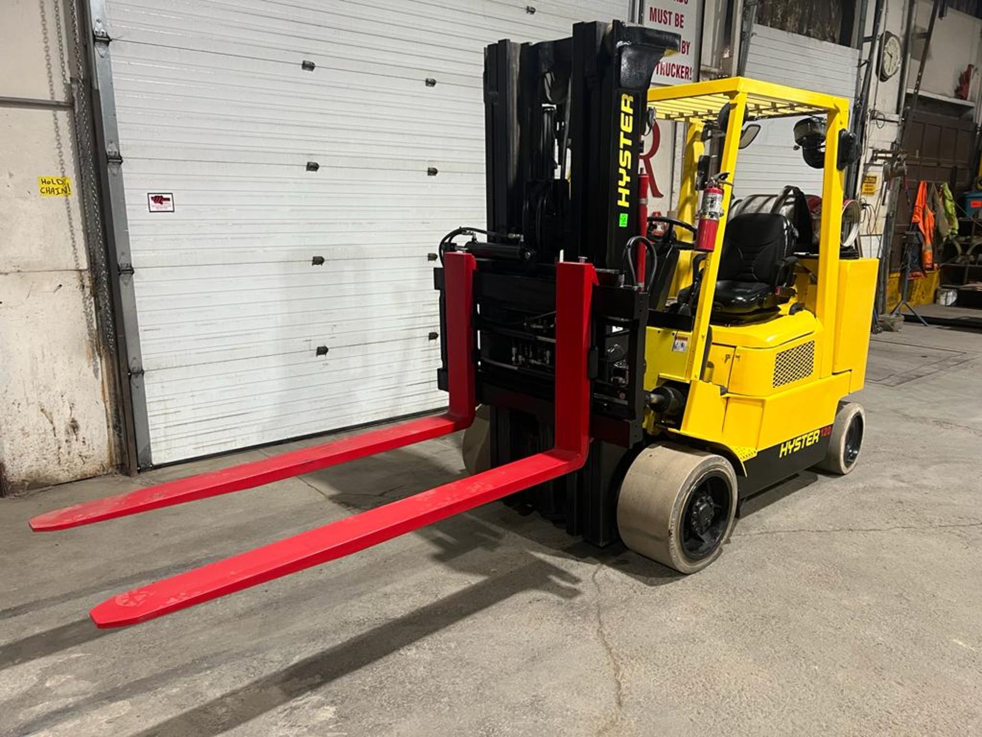 NICE Hyster 12,000lbs Capacity Forklift NEW 72" Forks Box Car Special LPG (Propane) - Image 2 of 3