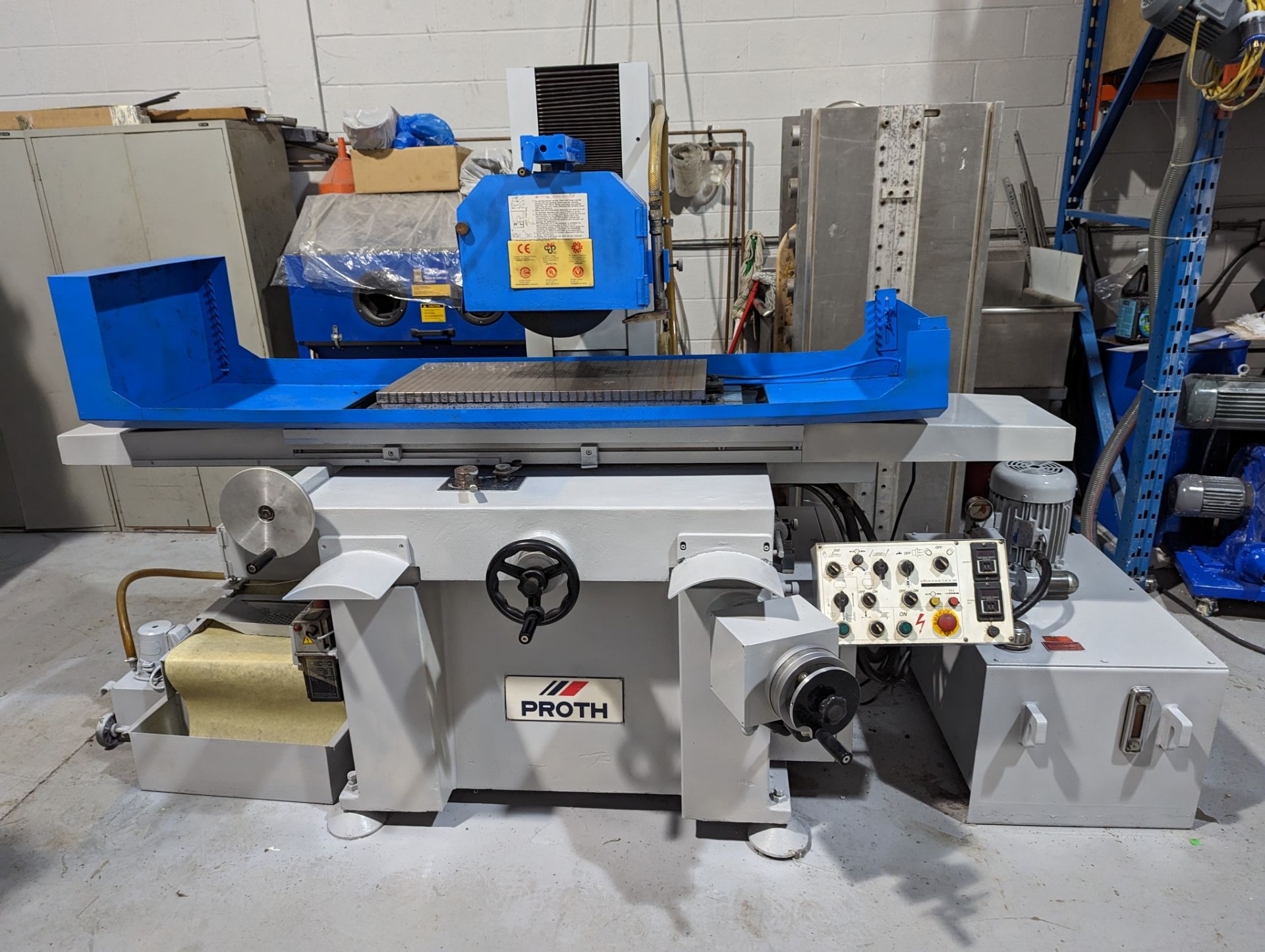 MINT Proth PSGS-4080AH Hydraulic Surface Grinder, 16x32" Grinding Surface of Table of Magnetic Chuck