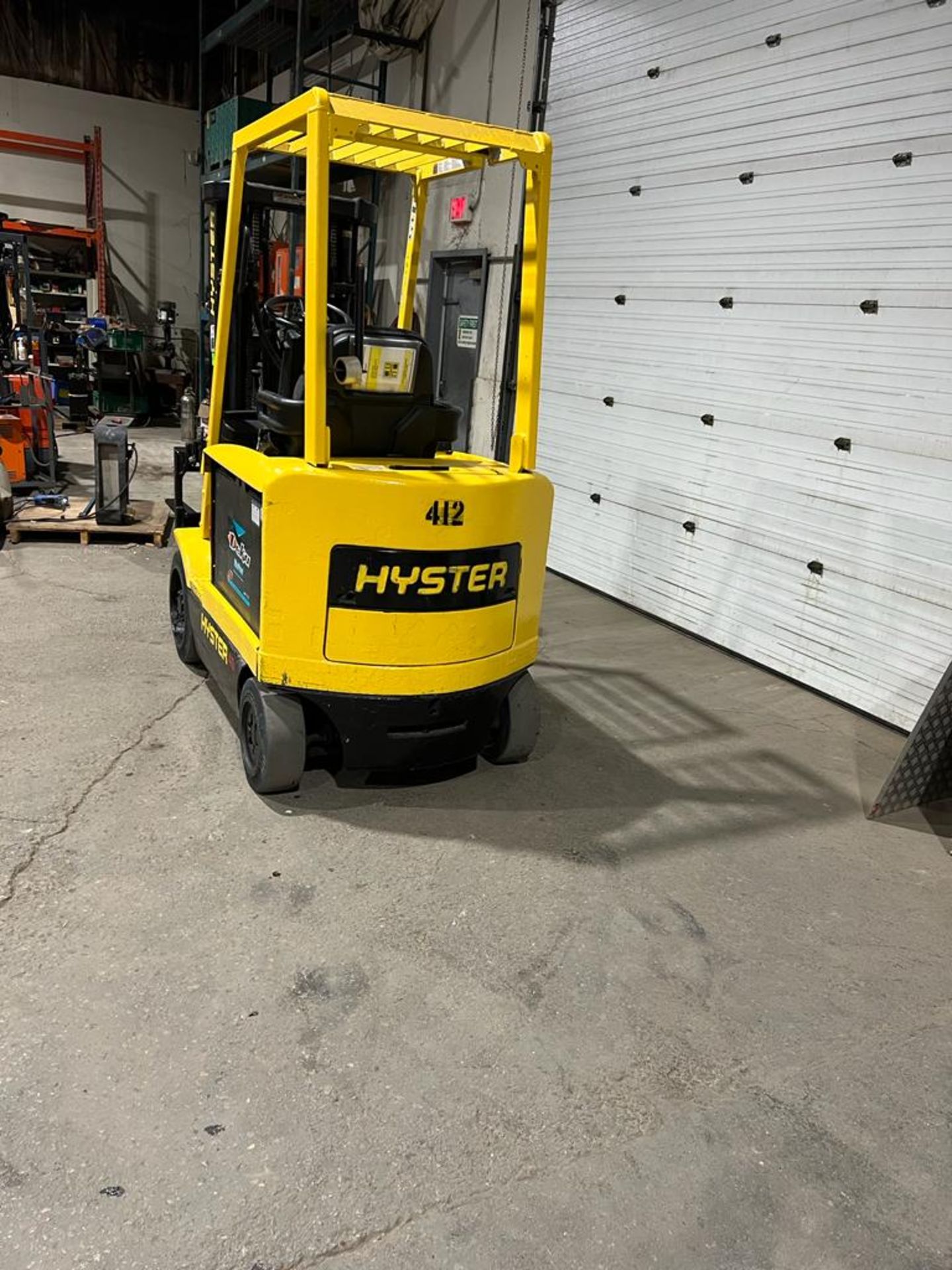 2009 Hyster 45 - 4,500lbs Capacity Forklift Electric - Safety to 2024 with NEW 48" Forks, - Image 4 of 4
