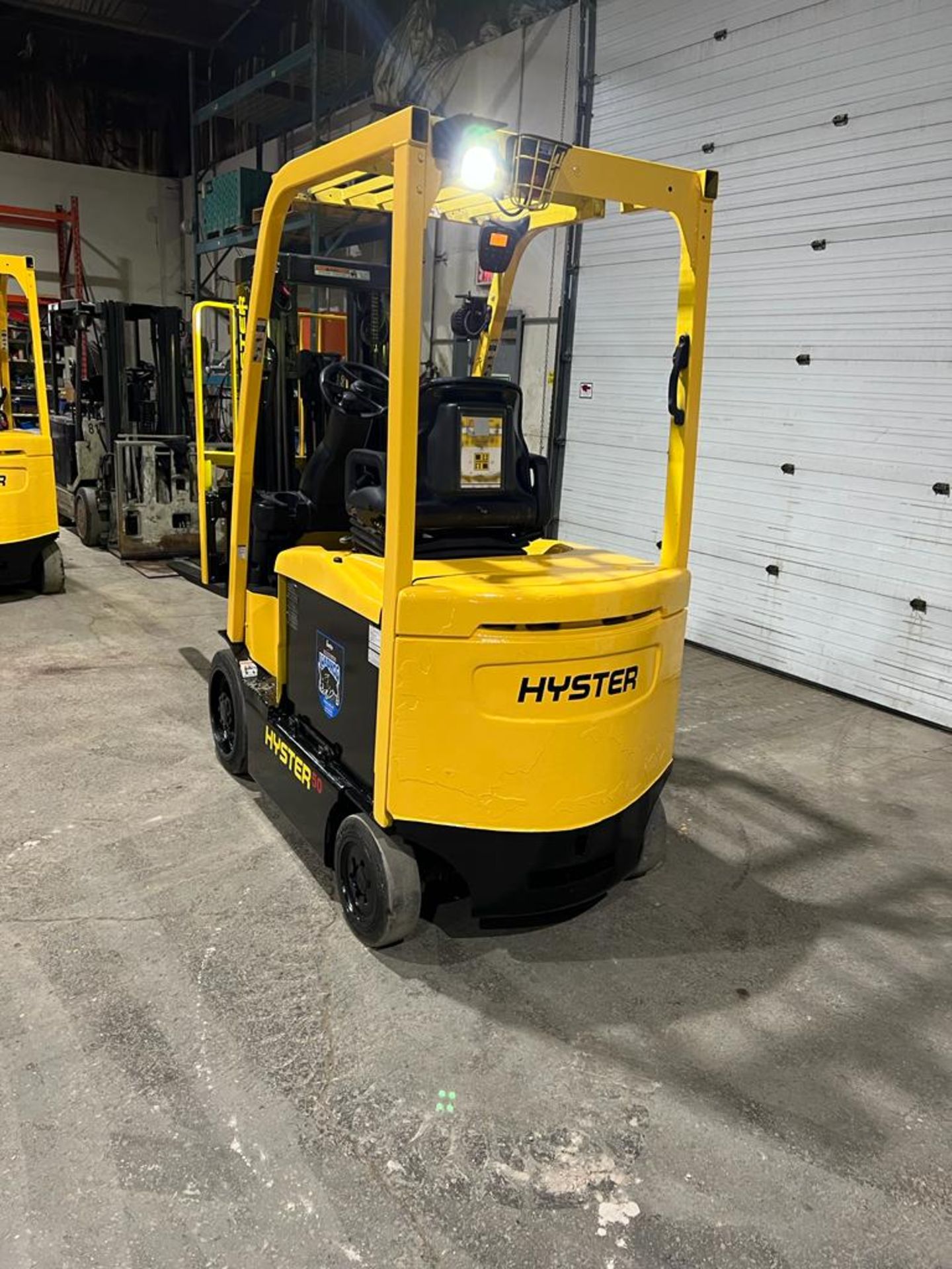 NICE 2016 Hyster 50 - 5,000lbs Capacity Forklift Electric NEW FORKS - Safety to Nov 2023 - 48V - Image 3 of 4