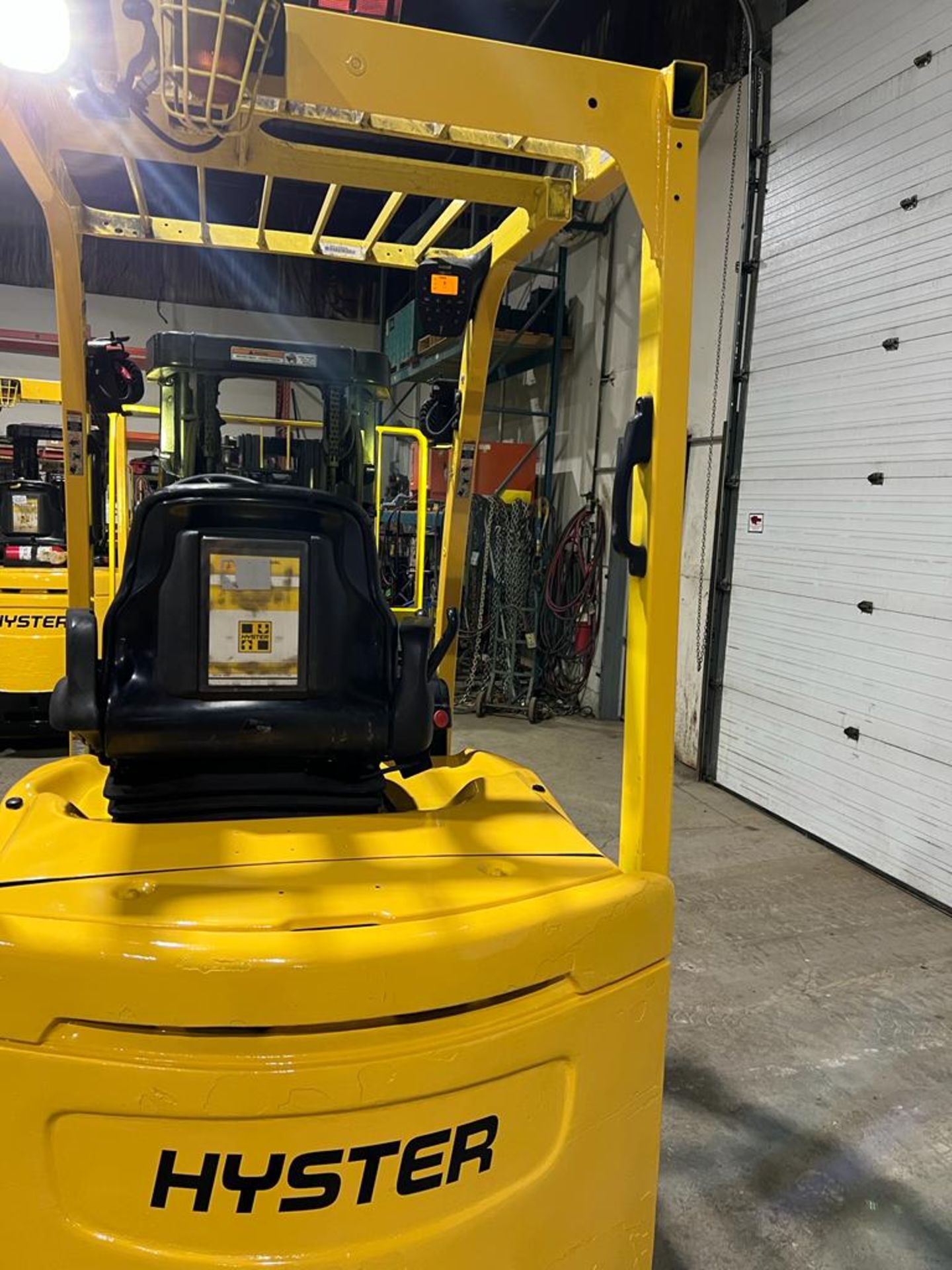 NICE 2016 Hyster 50 - 5,000lbs Capacity Forklift Electric NEW FORKS - Safety to Nov 2023 - 48V - Image 4 of 4