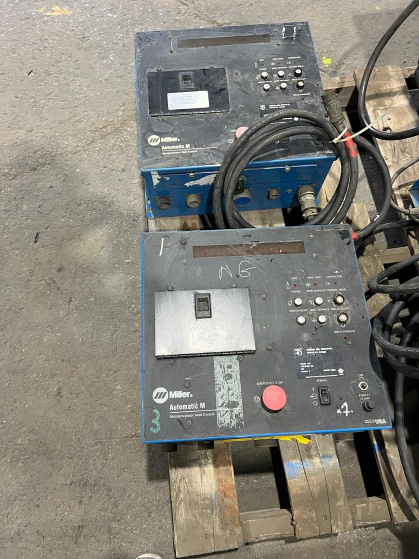 Lot of 5 Miller Welder Control Units Miller - High Frequency Arc Starter, Automatic M units,