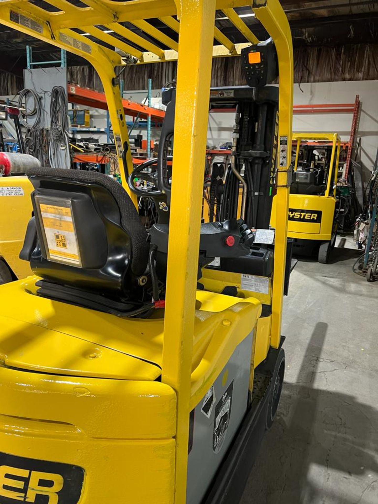 2008 Hyster 45 - 4,500lbs Capacity Forklift Electric - Safety to 2023 with NEW FORKS, Sideshift & - Image 4 of 6