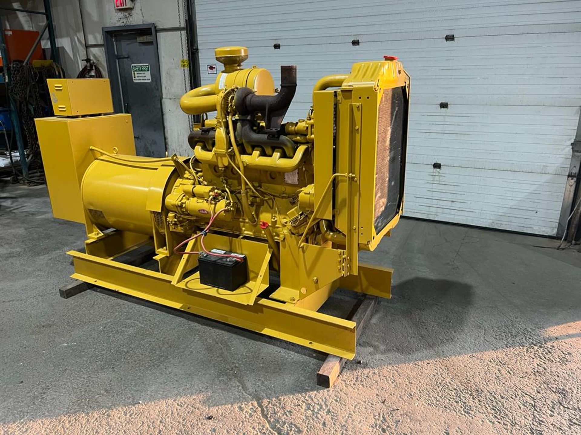 KATO GENERATOR MODEL D110FPH4, APPROX CONTINUOUS STAND BY RATING, APPROX RPM 1800, APPROX 100KW,