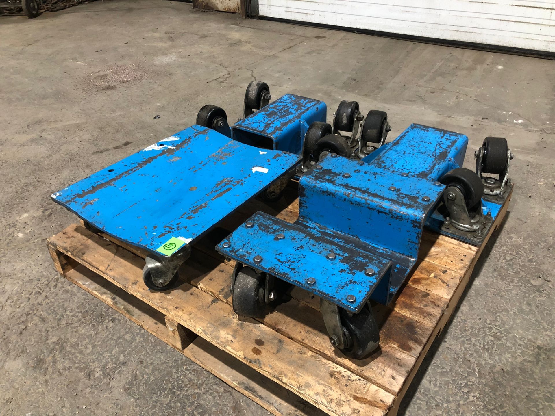 Lot of 4 (4 units) Step Dollies Machinery Movers - Image 3 of 4