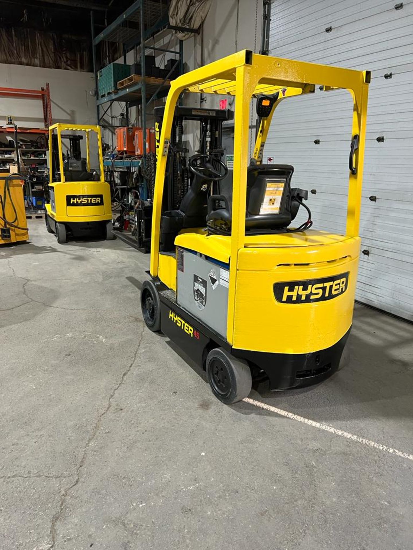 2008 Hyster 45 - 4,500lbs Capacity Forklift Electric - Safety to 2023 with NEW FORKS, Sideshift & - Image 3 of 6