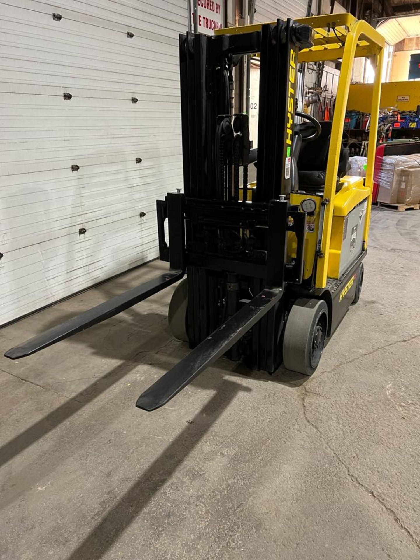 2008 Hyster 45 - 4,500lbs Capacity Forklift Electric - Safety to 2023 with NEW FORKS, Sideshift & - Image 2 of 6