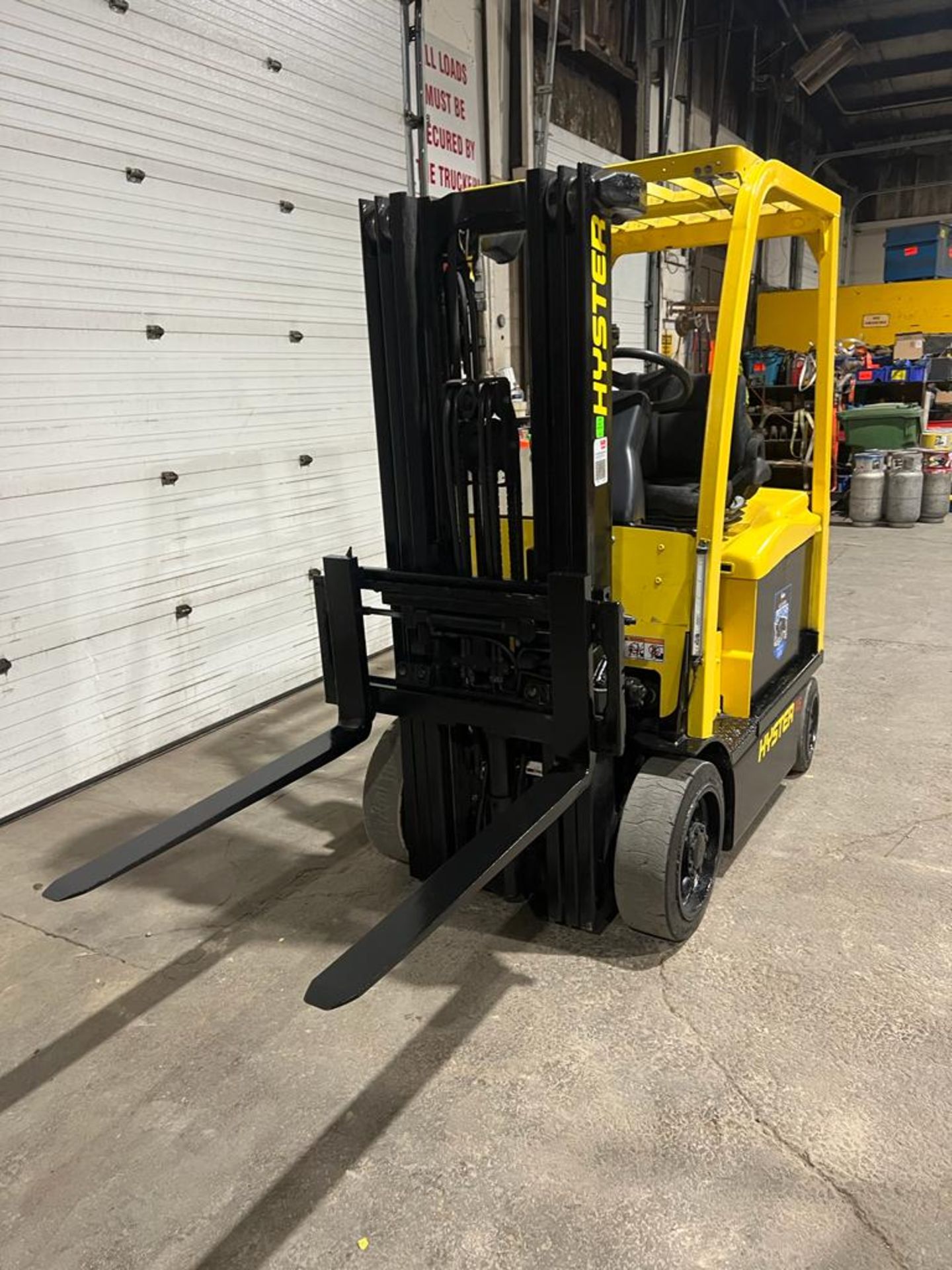 2012 Hyster 45 - 4,500lbs Capacity Forklift Electric - Safety to 2024 with 48" FORKS, Sideshift & - Image 3 of 4