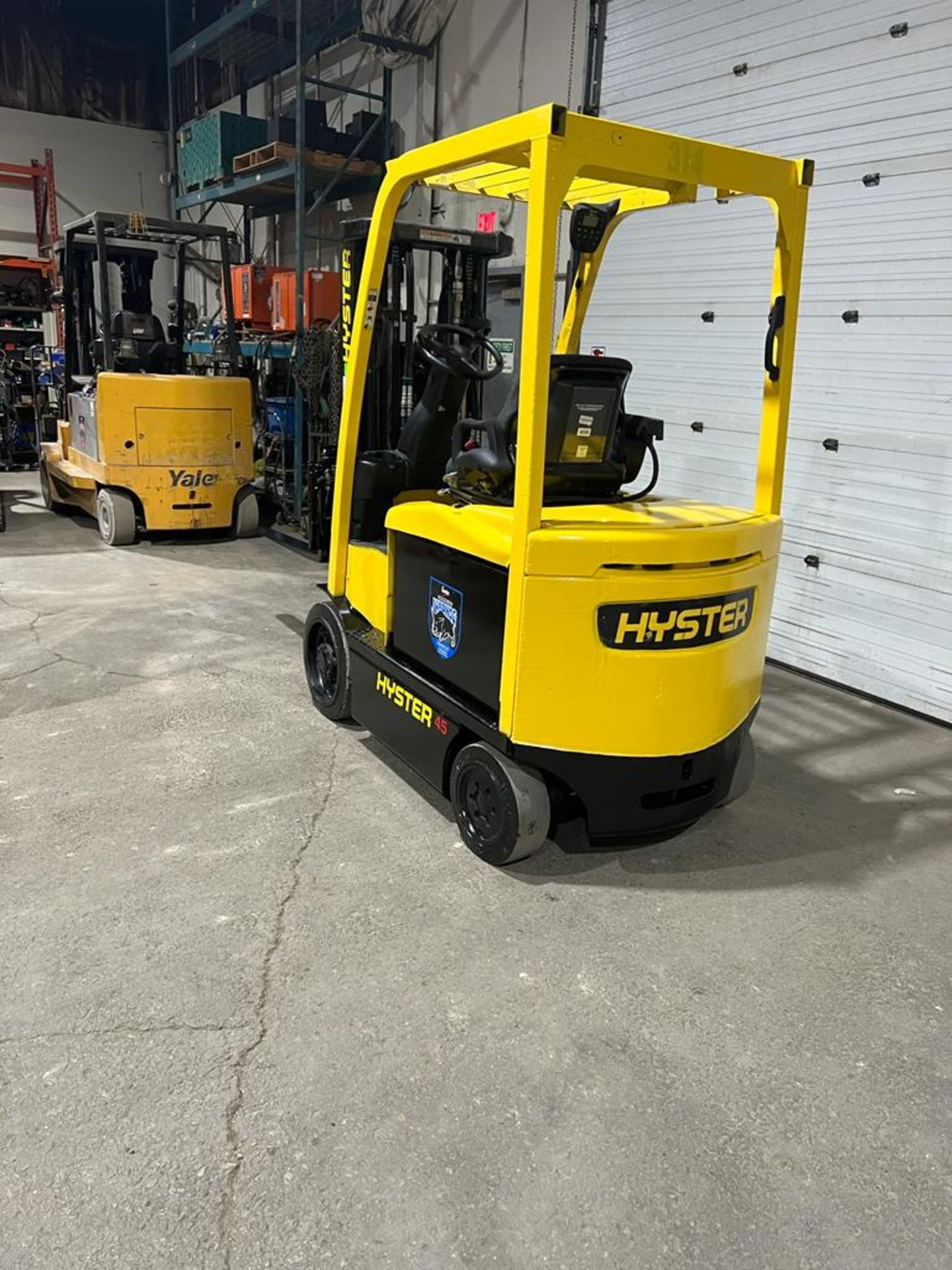 2012 Hyster 45 - 4,500lbs Capacity Forklift Electric - Safety to 2024 with 48" FORKS, Sideshift & - Image 4 of 4