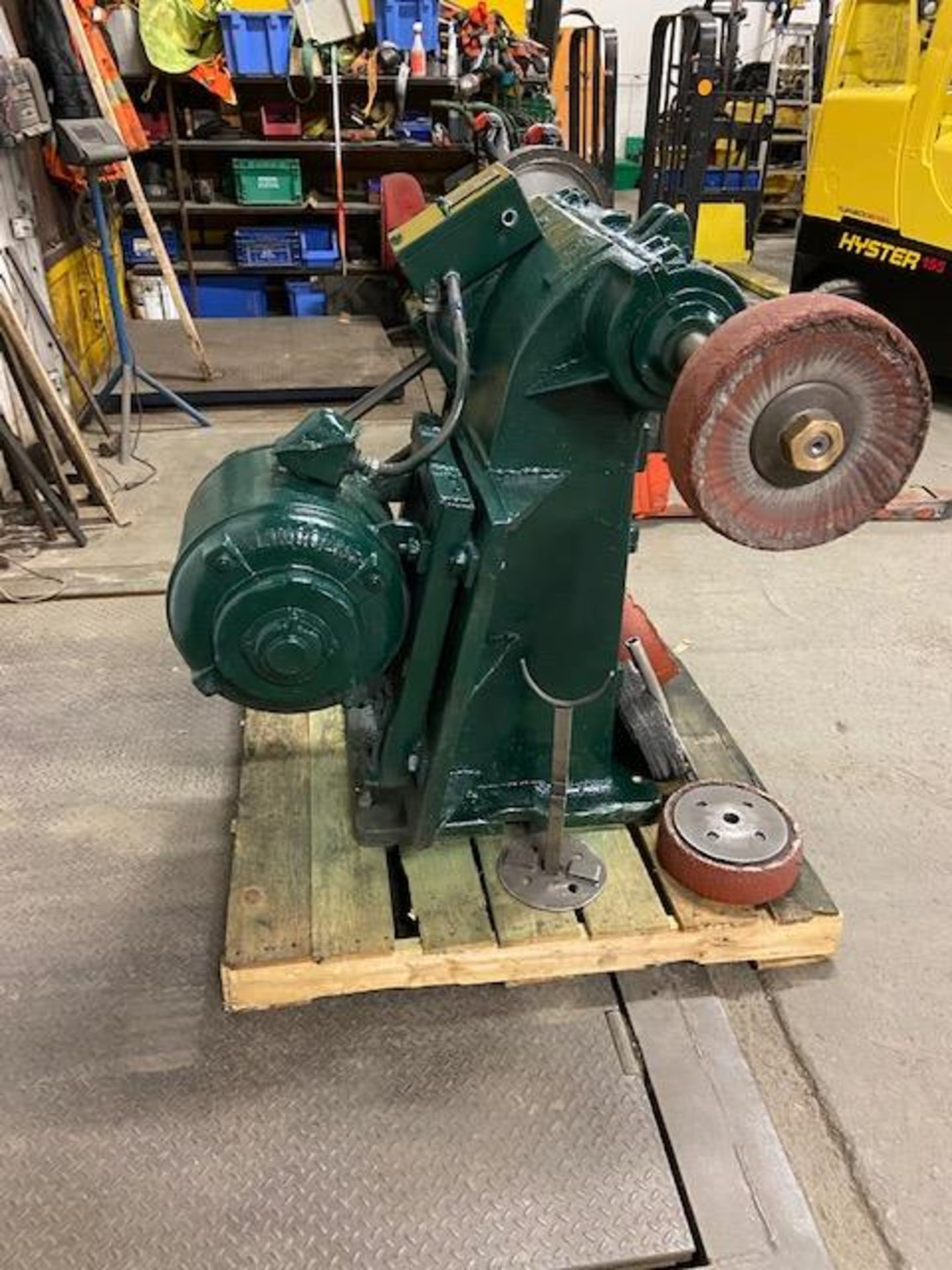Ford Smith Buffer Polisher Sander Unit with Spare parts - 5' wide unit MINT - Image 2 of 2