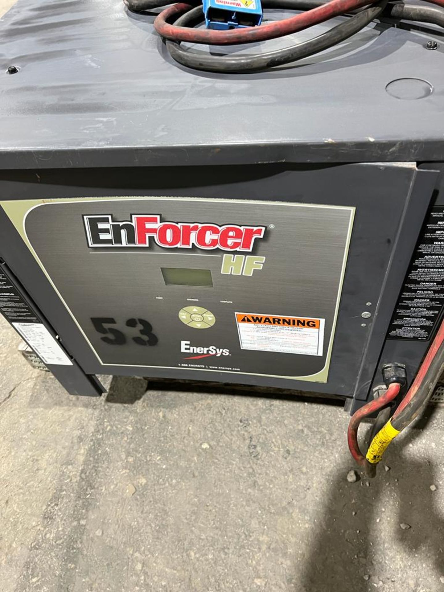 Enersys Enforcer HF Forklift Battery Chrager - 48V - 480V 3 phase input