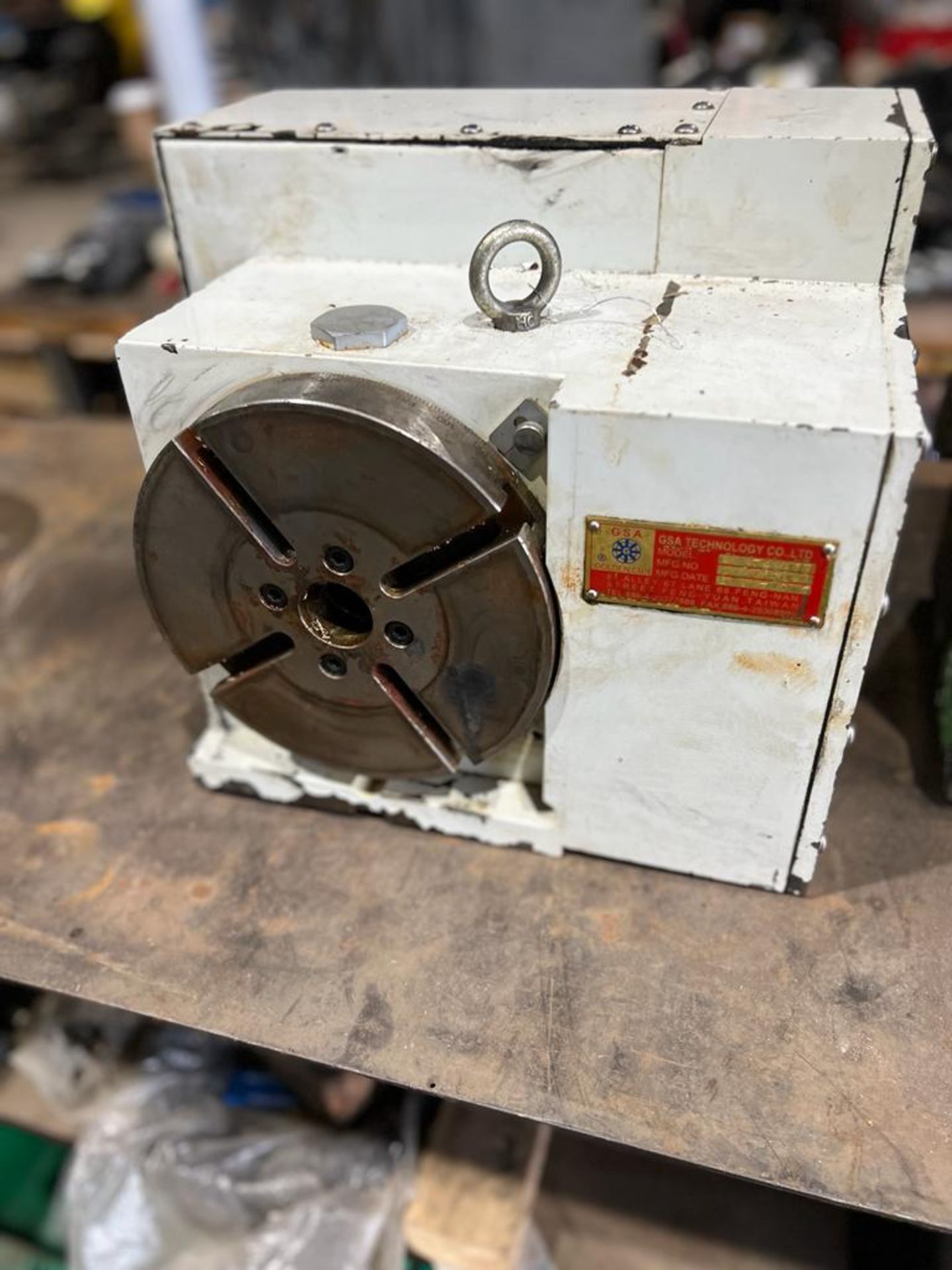 GSA 8" Diameter 4th Axis CNC Rotary Table Unit - 2010 - Image 2 of 2