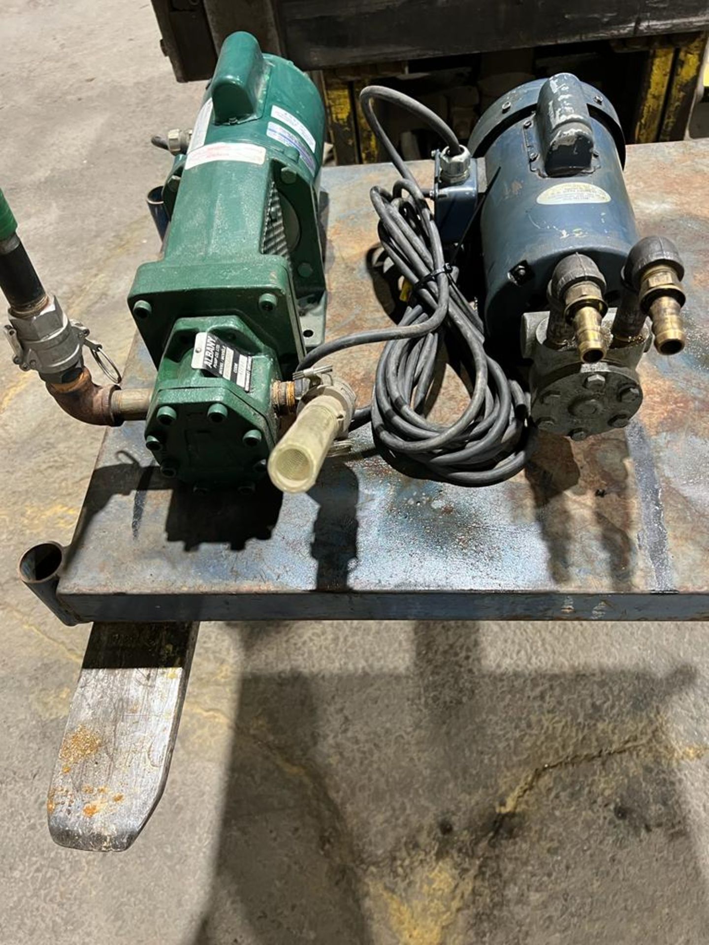 2 x Albany Pump Hydraulic Pump Units (2 in 1 lot)