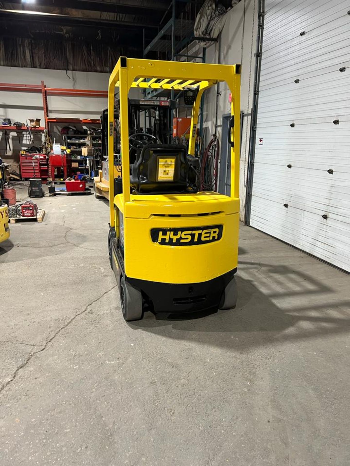 2013 Hyster 45 - 4,500lbs Capacity Forklift Electric - Safety to 2023 with Sideshift & plumbed for - Image 3 of 4