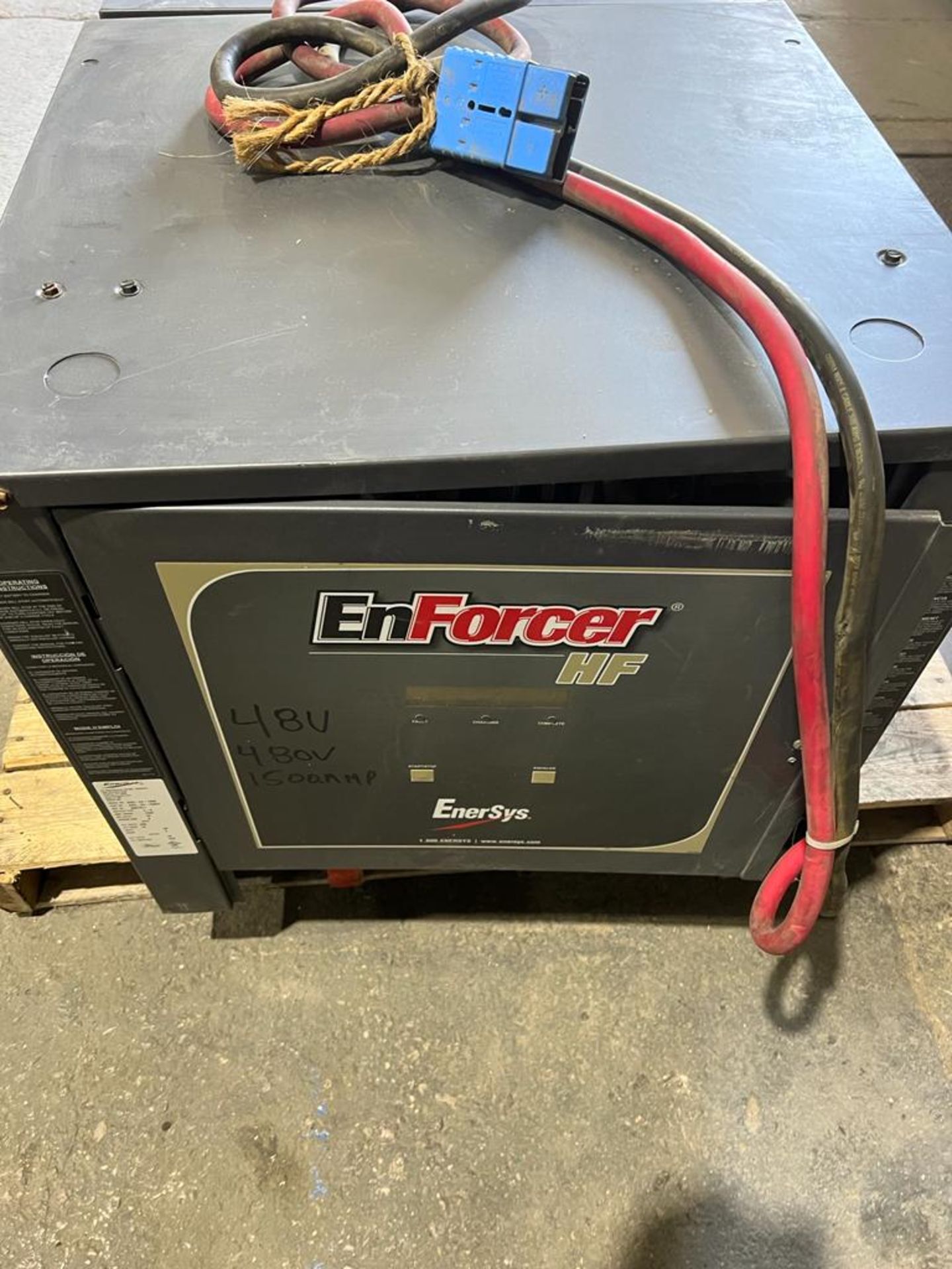 Enersys Enforcer HF Forklift Battery Chrager - 48V - 480V 3 phase input