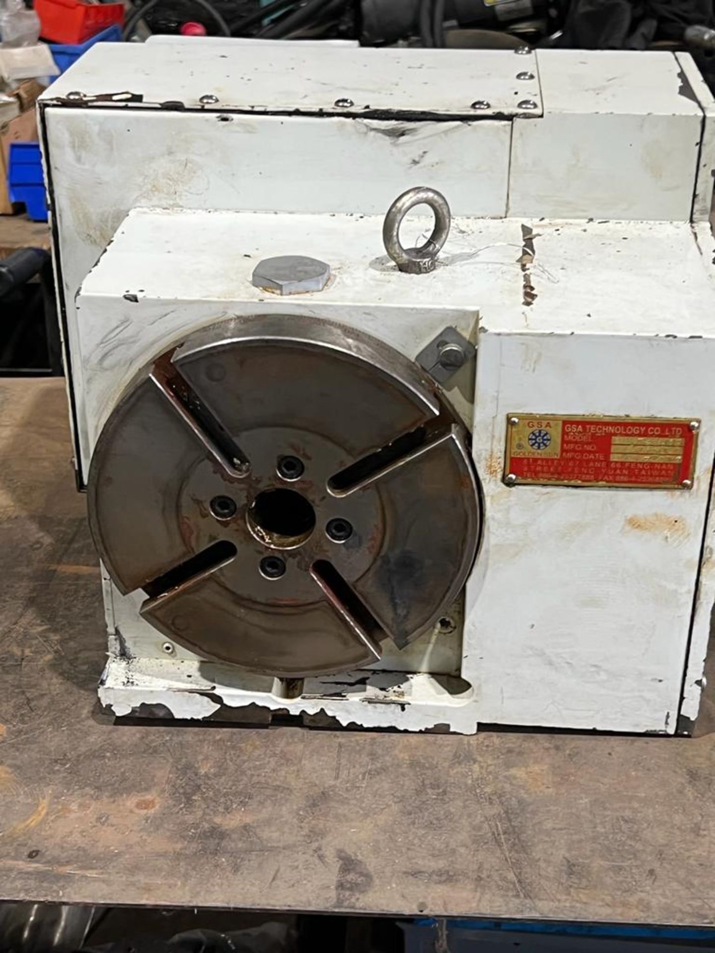 GSA 8" Diameter 4th Axis CNC Rotary Table Unit - 2010