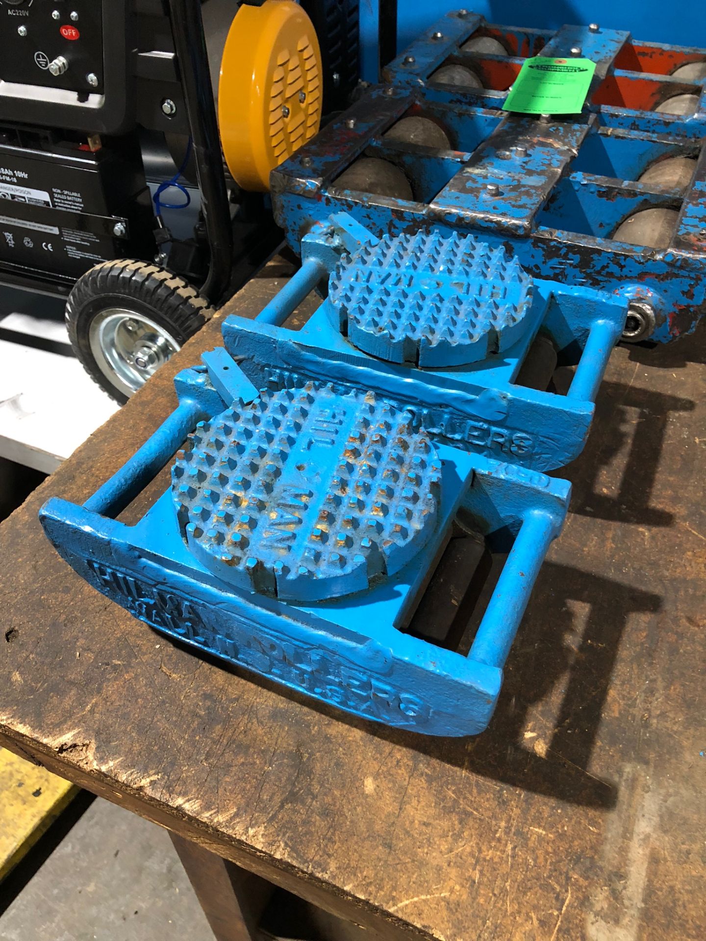 Lot of 2 (2 units) Hilman Rollers 15 Ton total (7.5T each) - Image 3 of 3
