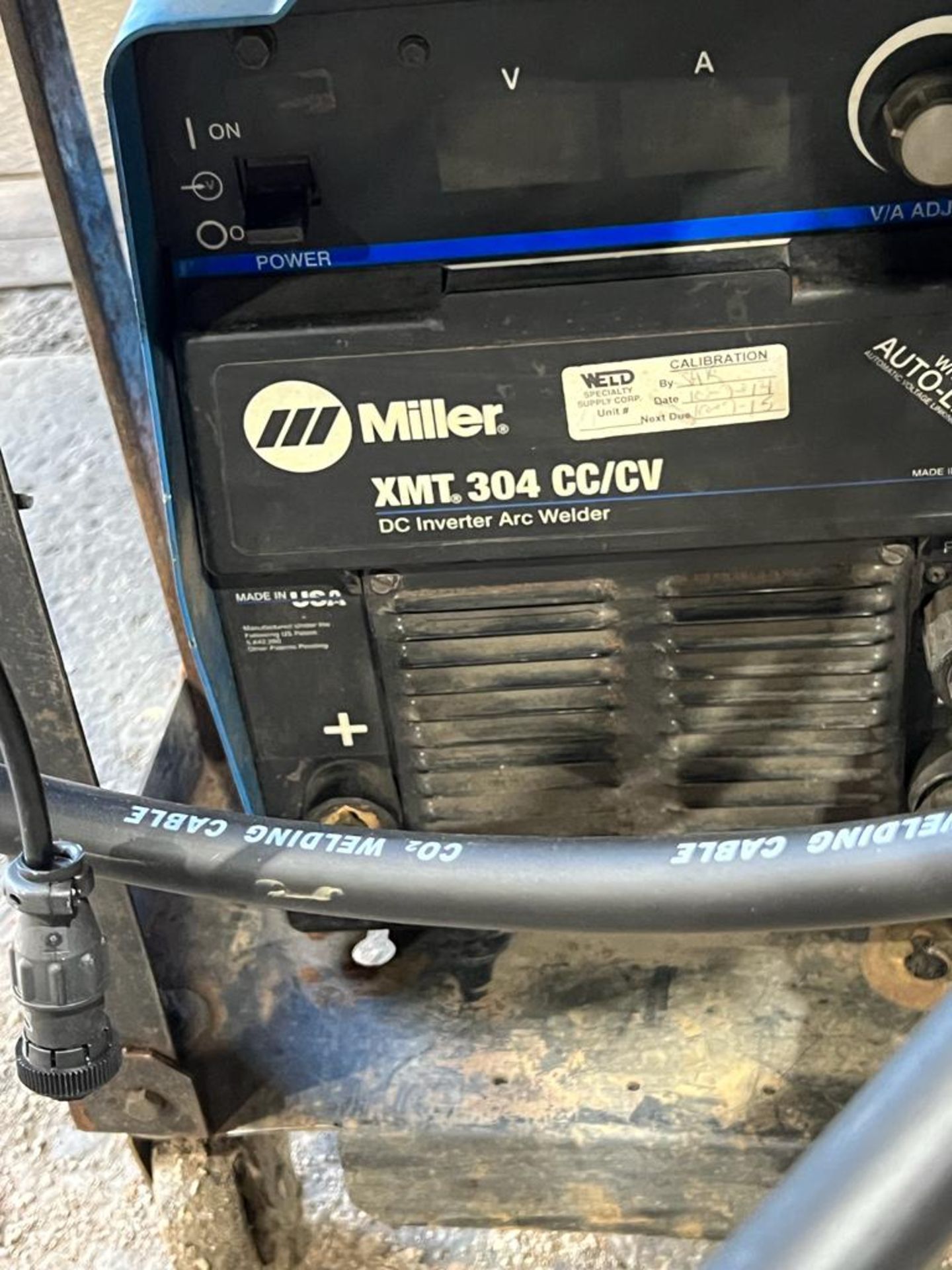 Miller XMT 304 CC/CV DC Inverter Multi Process Welder with DUAL 4-Wheel 60 Serial Feeder COMPLETE - Image 2 of 2