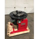 Verner model VD-1250 WELDING POSITIONER 1,250lbs capacity with 3-Jaw Clamping Chuck tilt and rotate
