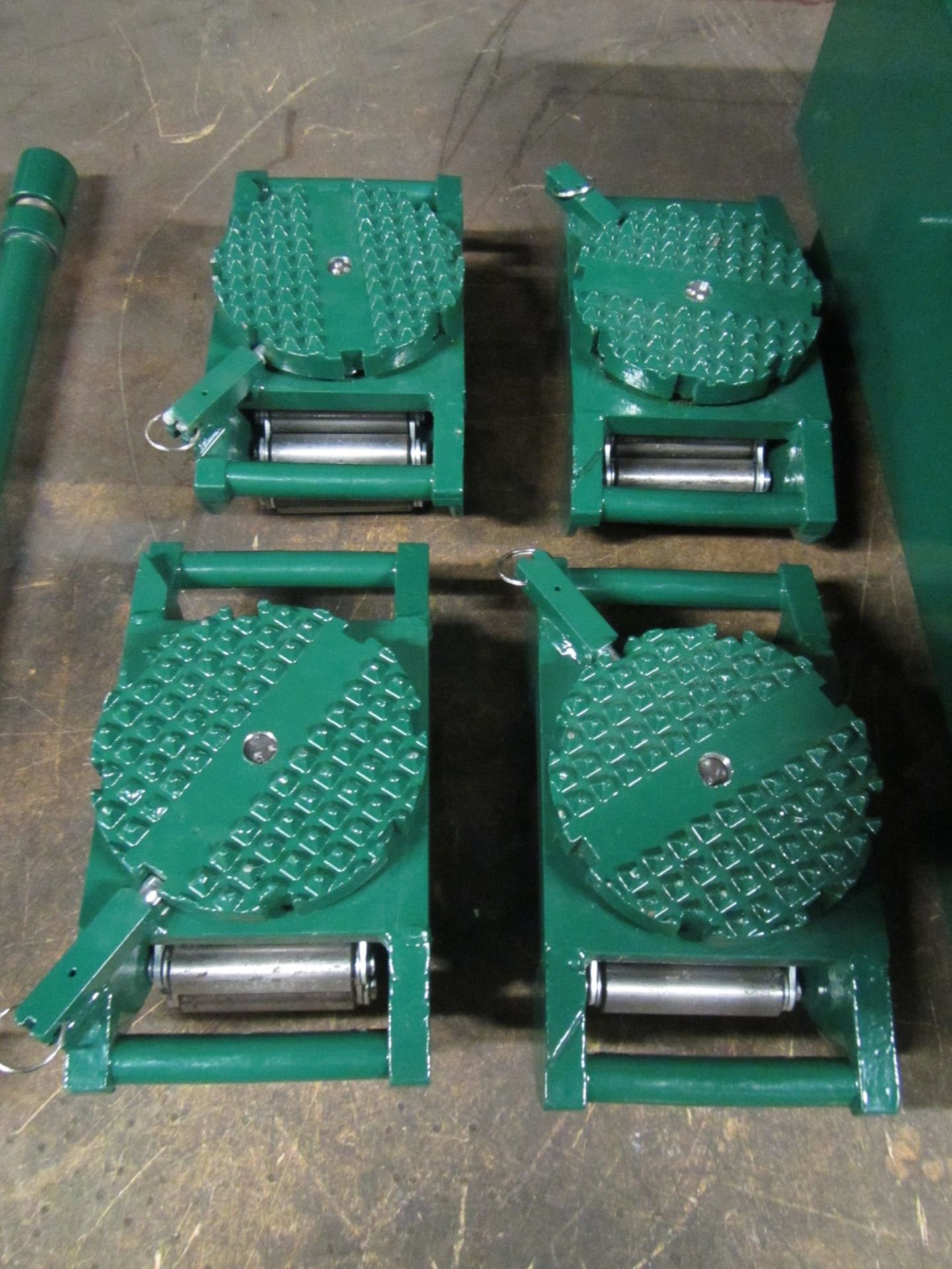 Hilman Type Roller Set Machinery moving skates - 40 Ton Deluxe Kit - 4 x 10 ton units - Image 2 of 2