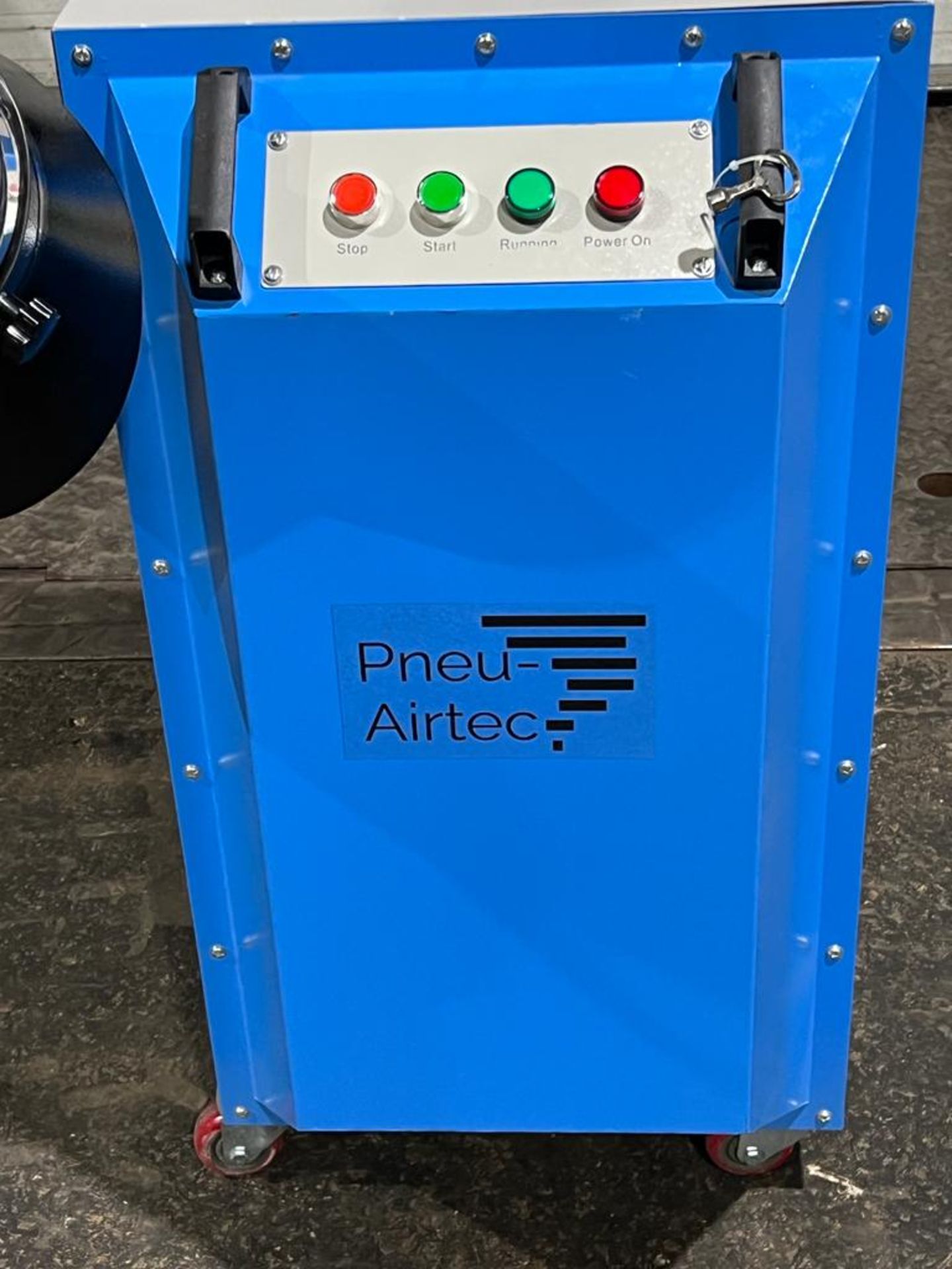 NEW UNIT Pneu-Airtec Fume Extractor with long reach snorkel arm - 120V single phase - MINT & - Image 2 of 3
