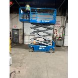 2014 Genie Model GS-2646 Electric Scissor Lift Inspected into 2024 - 26 feet lift, 46 inch width