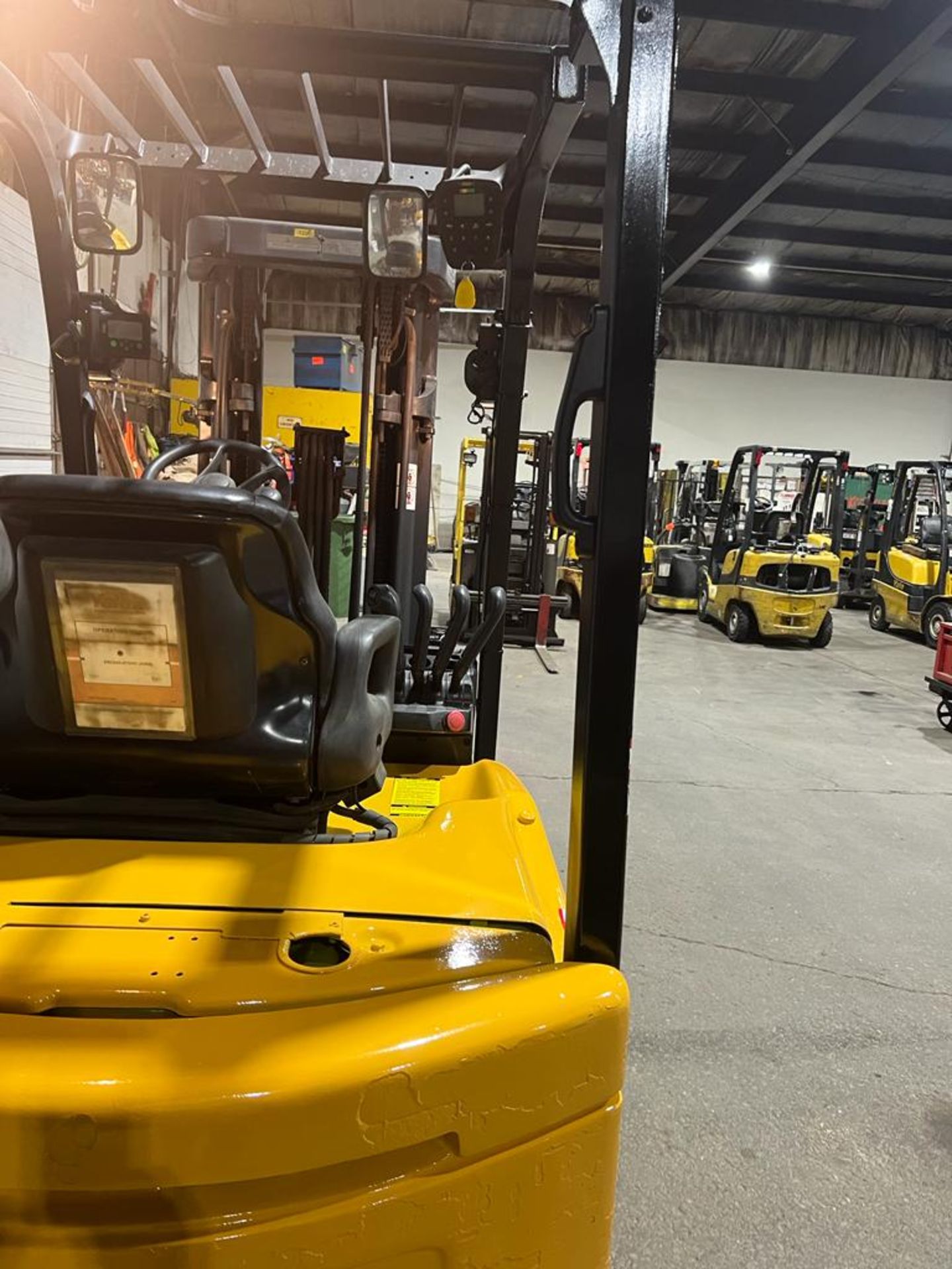 2018 Yale 6,000lbs Capacity Forklift Electric 48V with 60" Forks & Fork Positioner & Plumbed for - Image 2 of 5