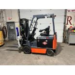 2013 Toyota 5,000lbs Capacity Forklift Electric with Single Double forks CASCADE 48V battery & 3