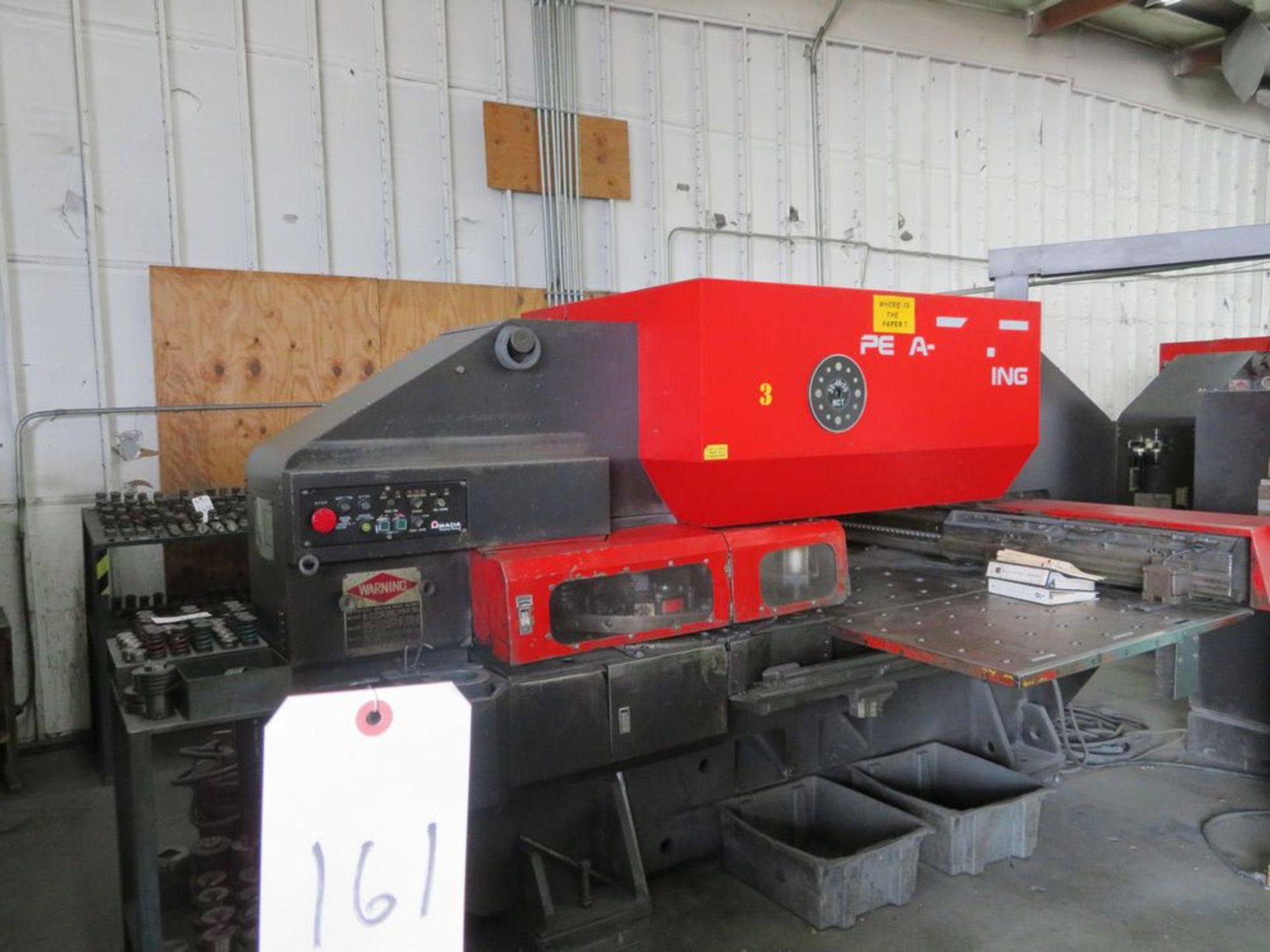 (1990) Amada Mod. 30-40-50 NCT, 30-Ton CNC