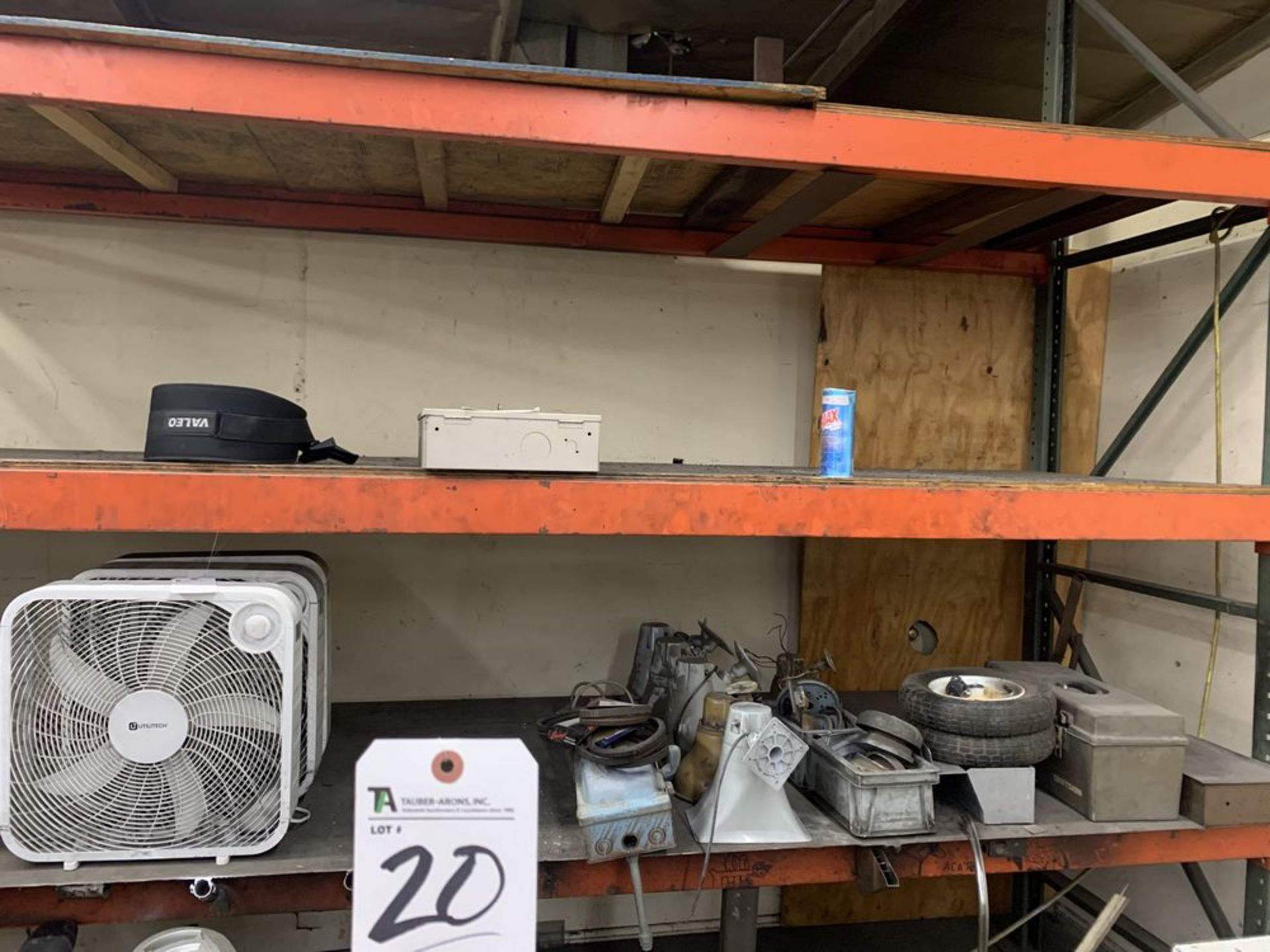 (Lot) Misc. Fans, Intercom Speakers