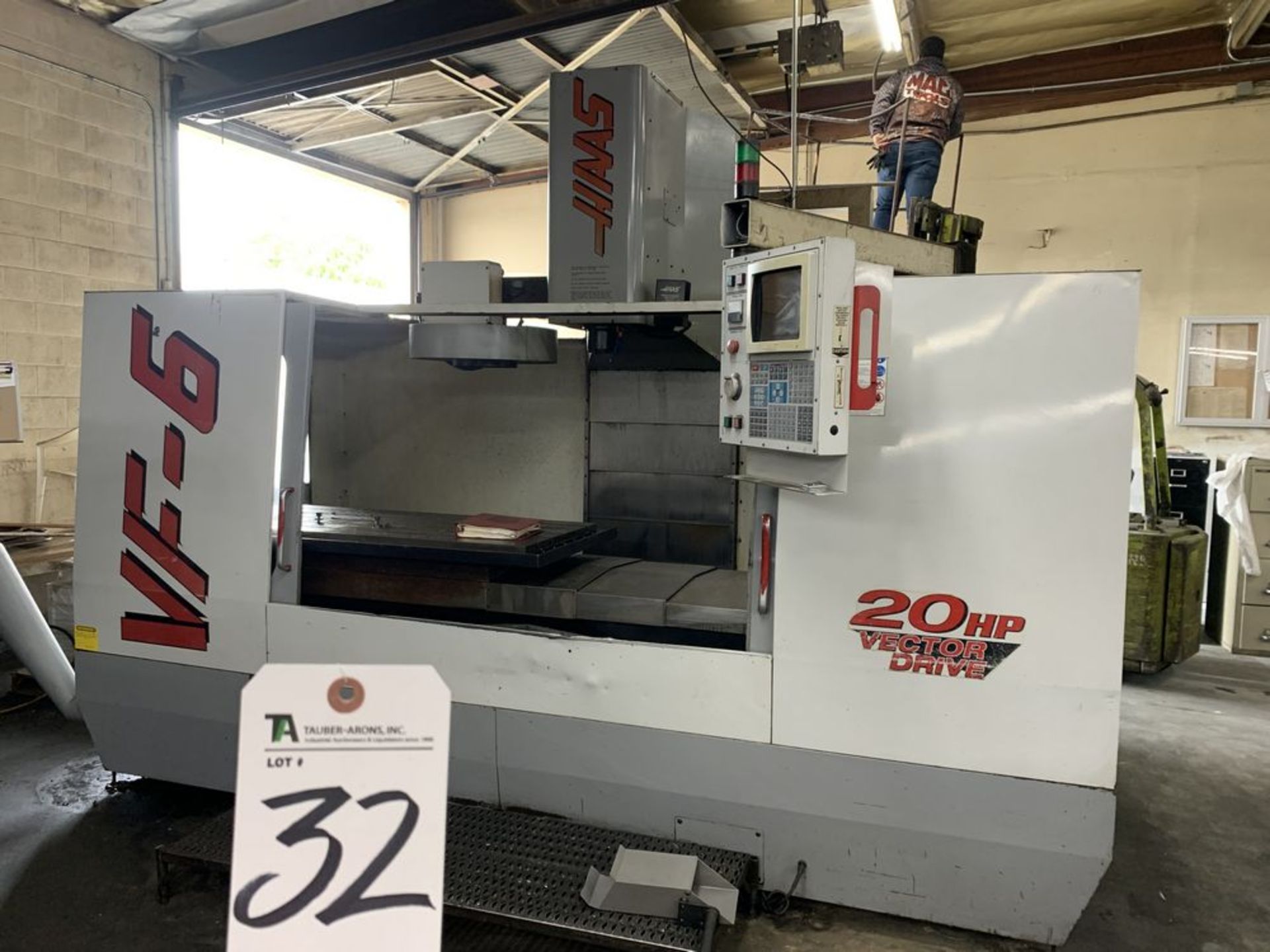 (1998) Haas mod. VF-6, 4-Axis CNC Vertical