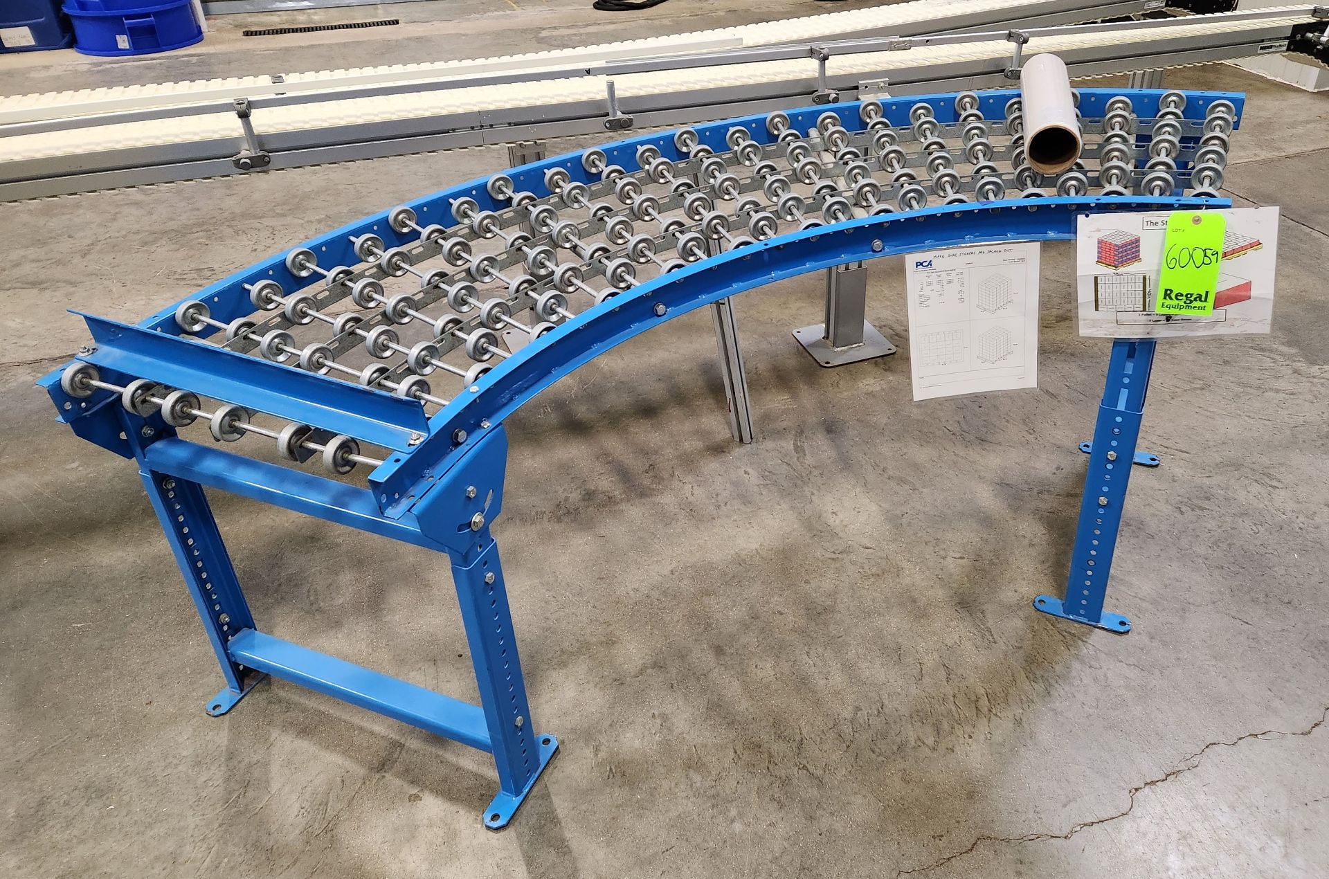 Mild Steel 45 Degree Roller Conveyor